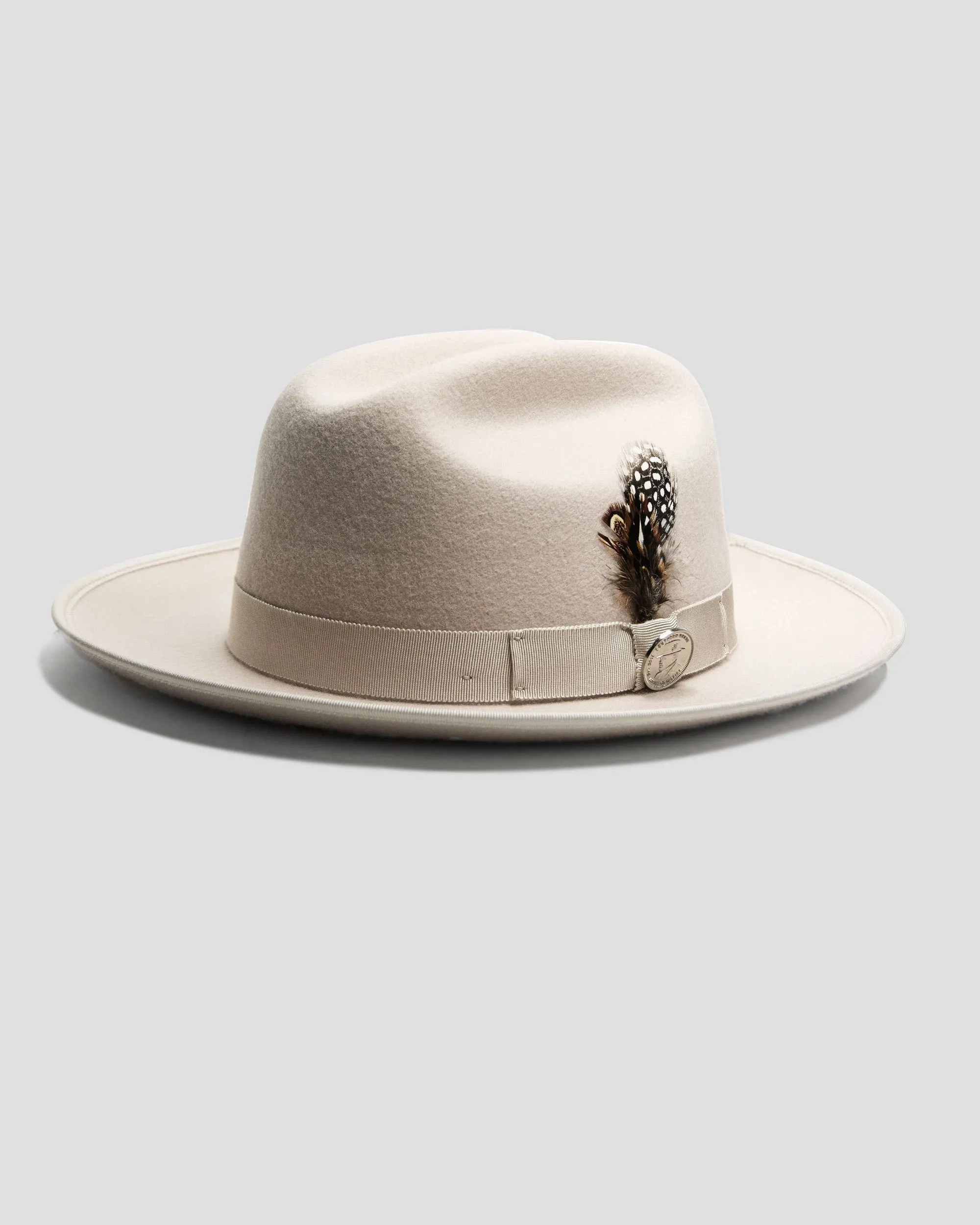 Southern Gents Miller Ranch Fedora Hat - Tusk sold by Southern Gents product image thumbnail 4