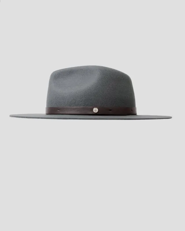 SG Geoffery Fedora Hat – Dark Grey sold by Southern Gents