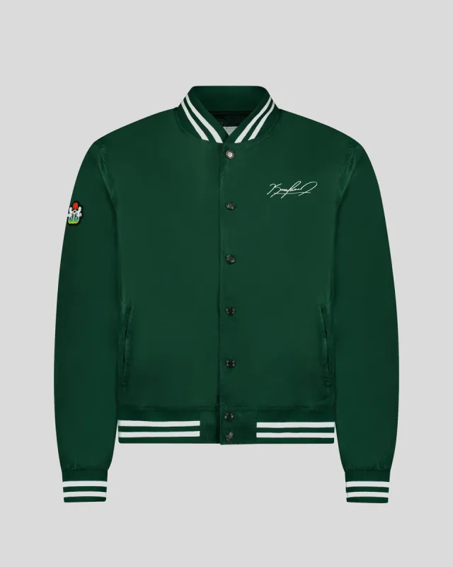 Kamaru Usman - NGHTMR Bomber Jacket - Hunter Green sold by Southern Gents