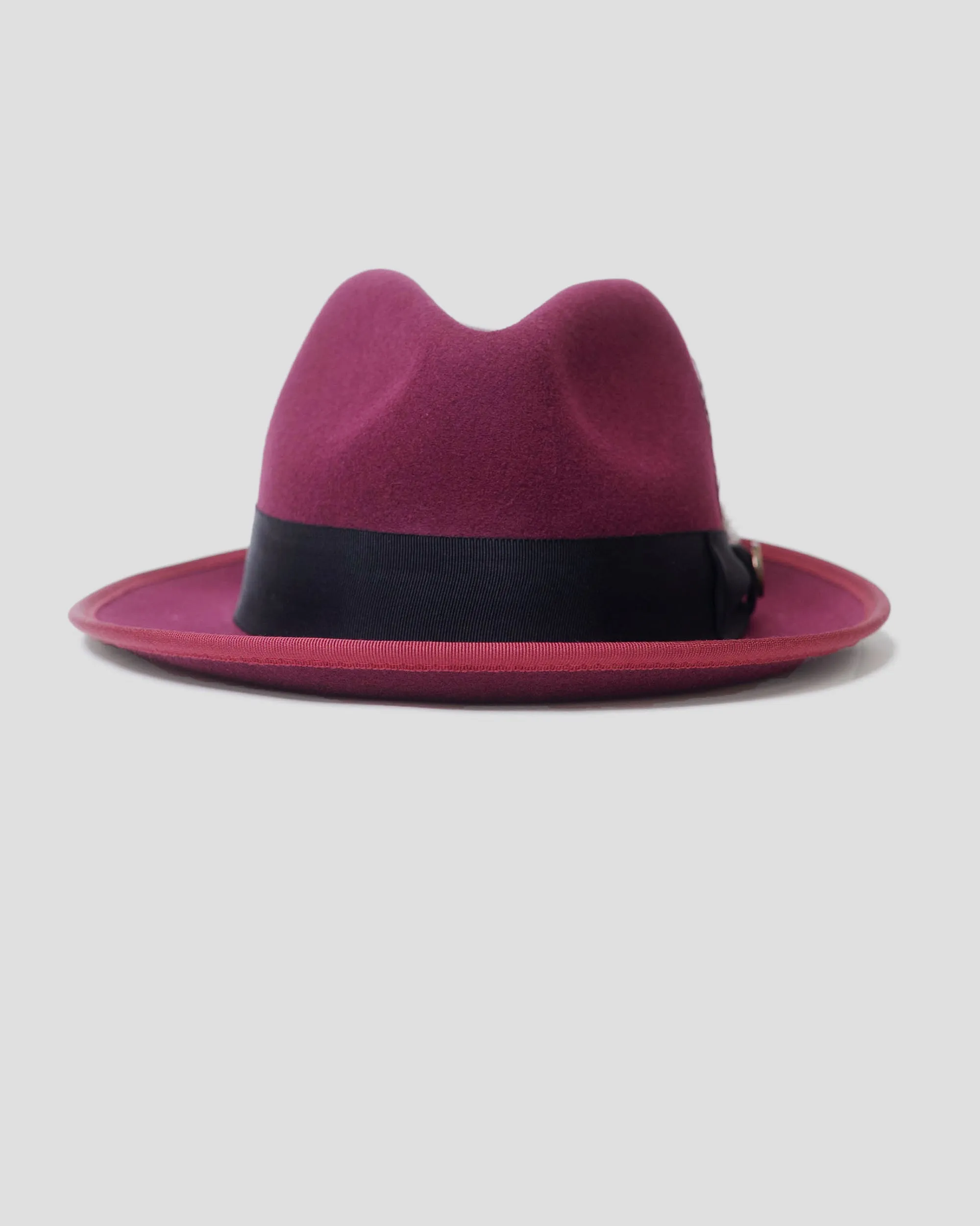 SG Trilby Fedora Hat – Burgundy V2 sold by Southern Gents product image thumbnail 5