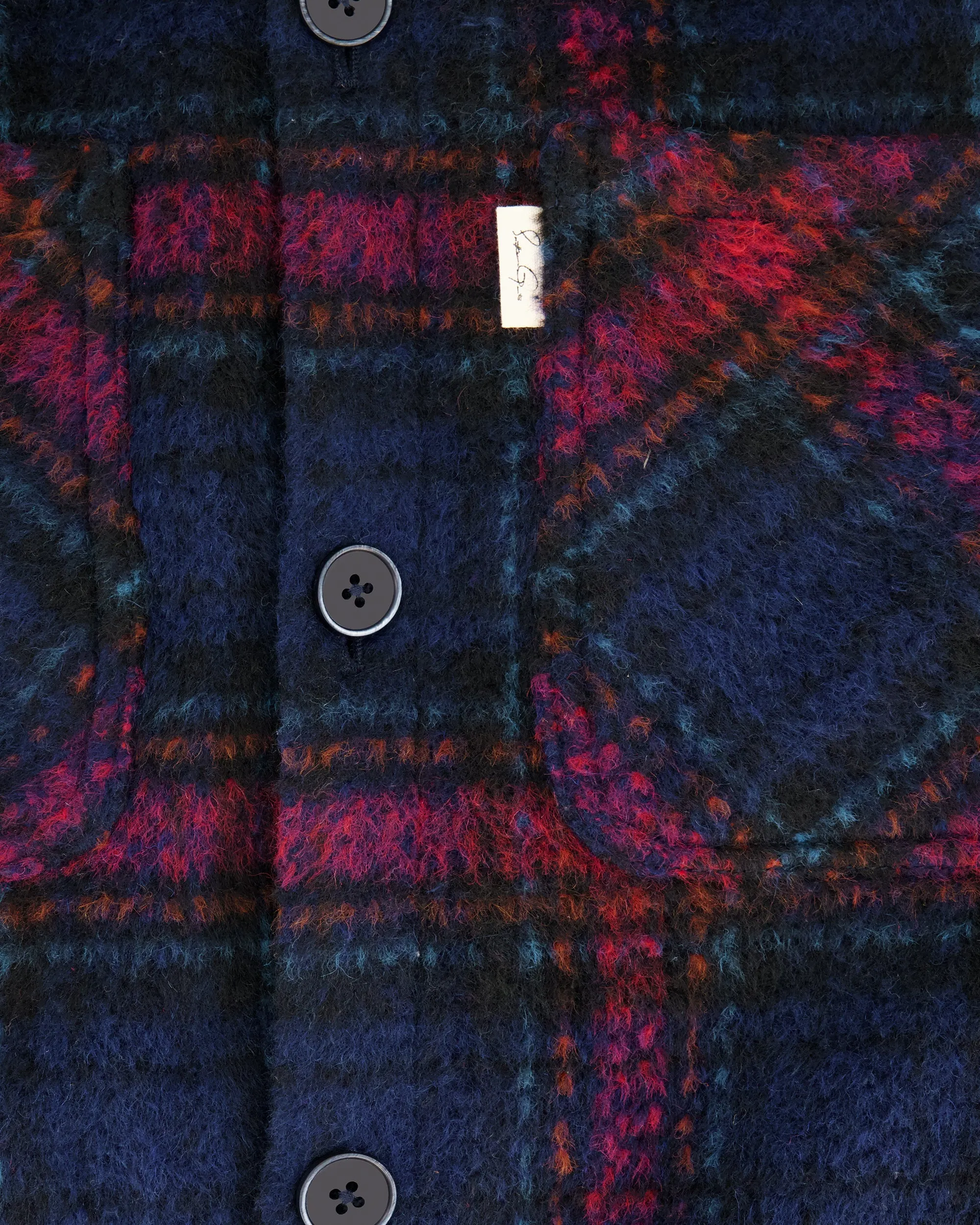 SG Quilted Shirt Jacket - Strawberry Plaid sold by Southern Gents product image thumbnail 5