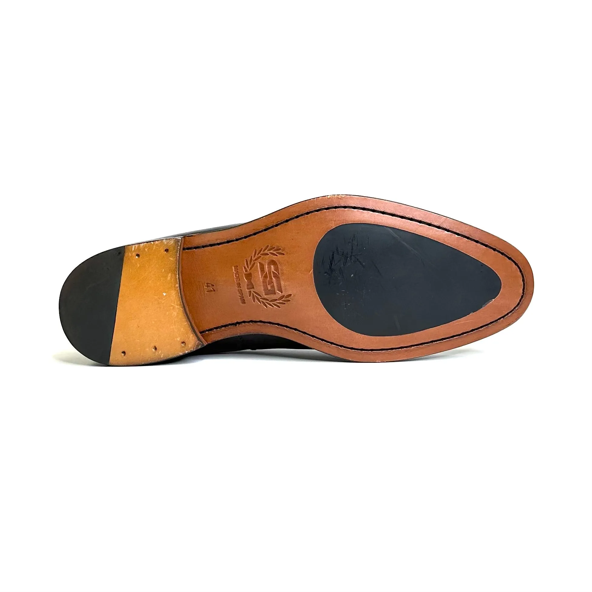 SG SAMPLE Newton Tassel Loafer – Dark Brown (Final Sale) sold by Southern Gents product image thumbnail 3