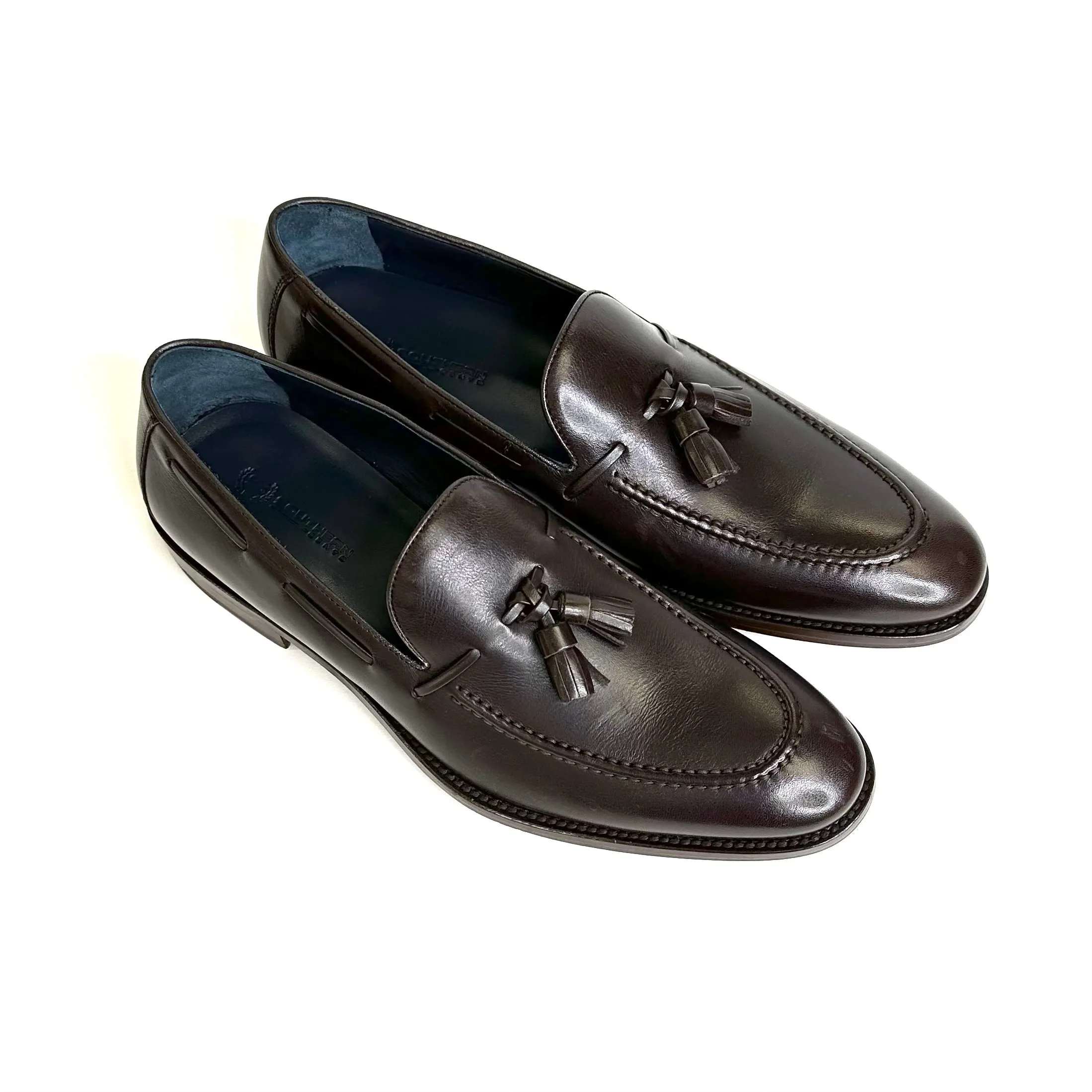 SG SAMPLE Newton Tassel Loafer – Dark Brown (Final Sale) sold by Southern Gents product image thumbnail 4