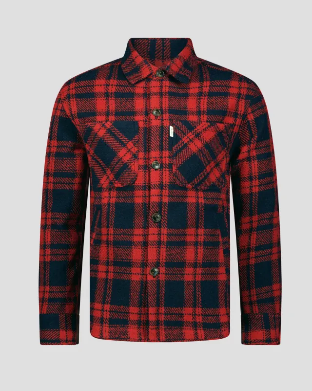 SG Quilted Shirt Jacket - British Plaid sold by Southern Gents