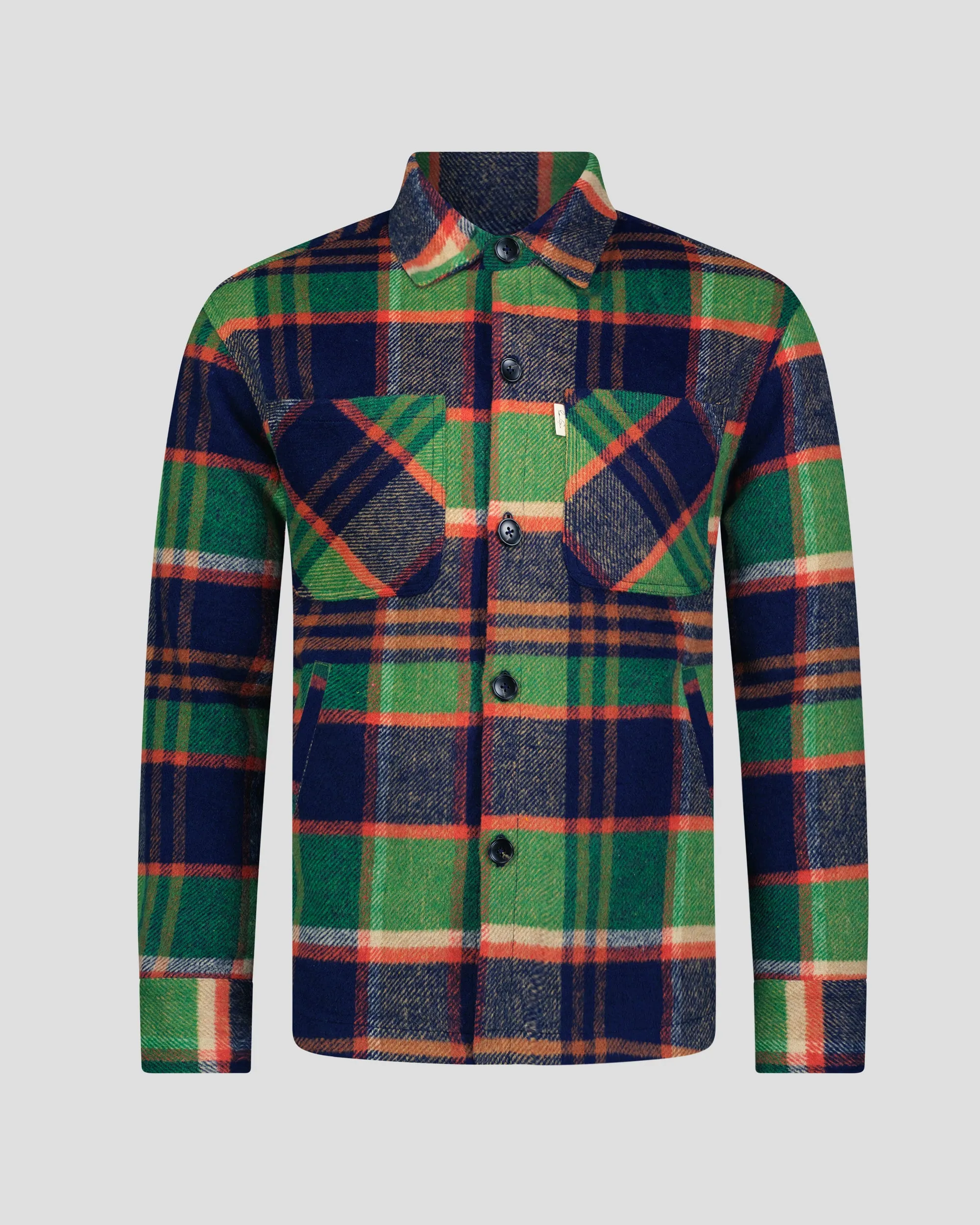 SG Quilted Shirt Jacket - Watermelon Plaid sold by Southern Gents