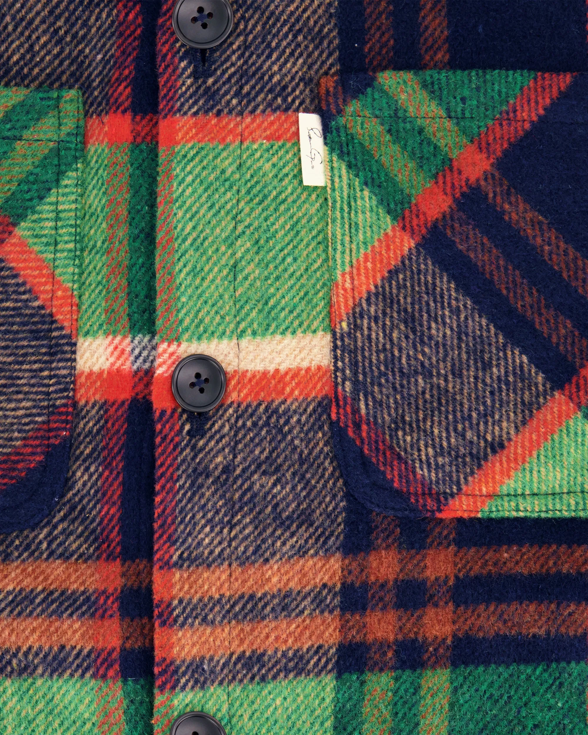 SG Quilted Shirt Jacket - Watermelon Plaid sold by Southern Gents product image thumbnail 5