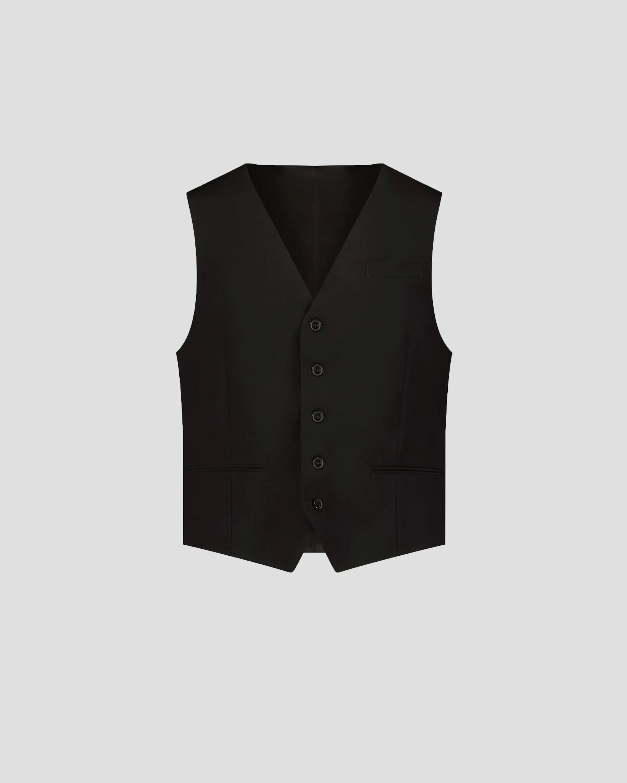 SG Single Breasted Vest - Black sold by Southern Gents