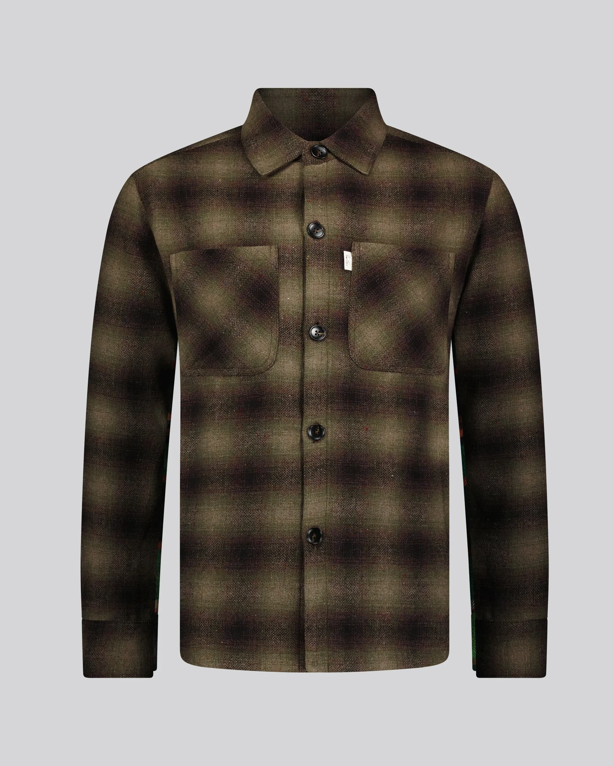 Southern Gents Quilted Shirt Jacket - Bronze Plaid sold by Southern Gents