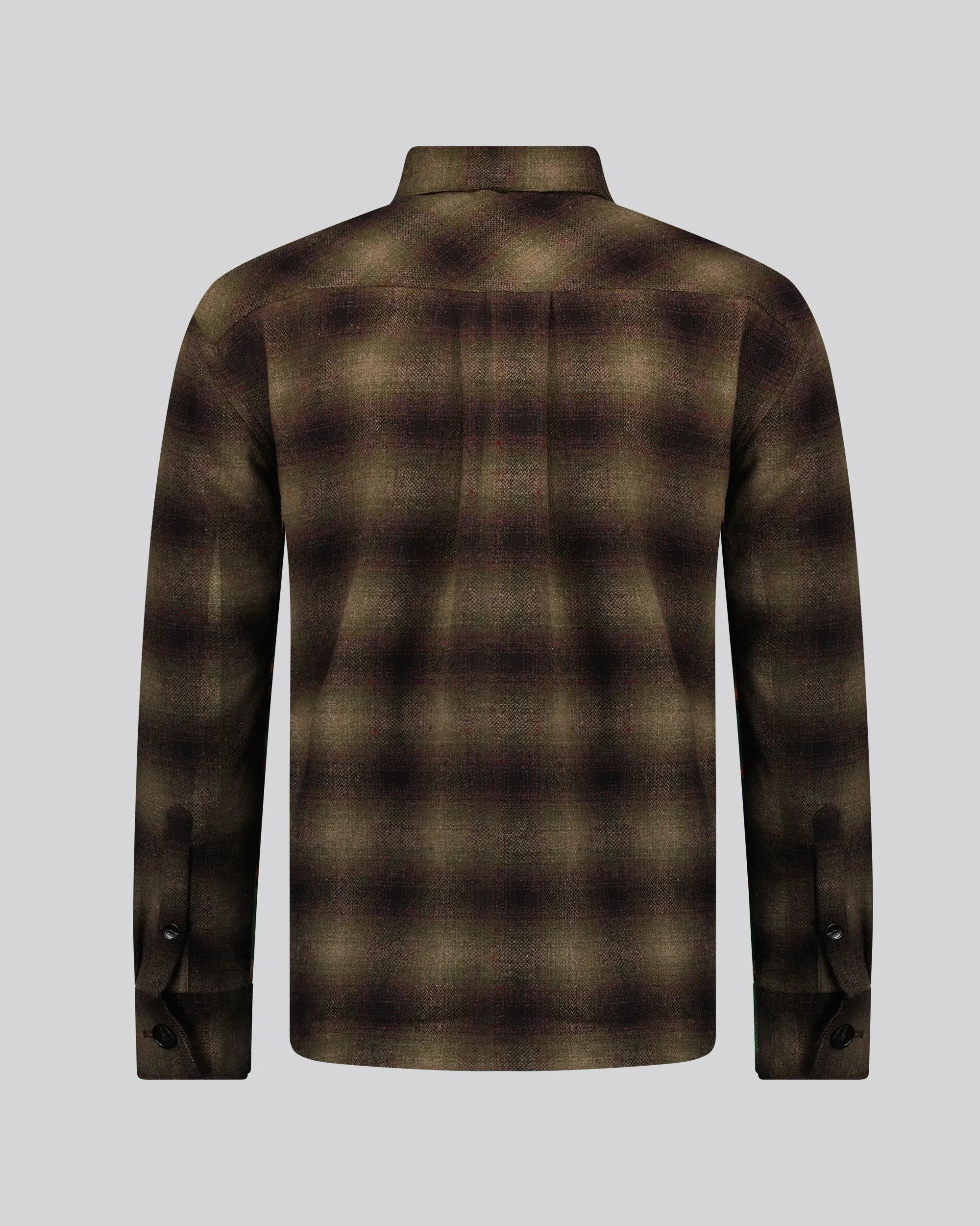 Southern Gents Quilted Shirt Jacket - Bronze Plaid sold by Southern Gents product image thumbnail 5