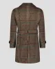 SG Car Coat – Brown + Green Plaid sold by Southern Gents