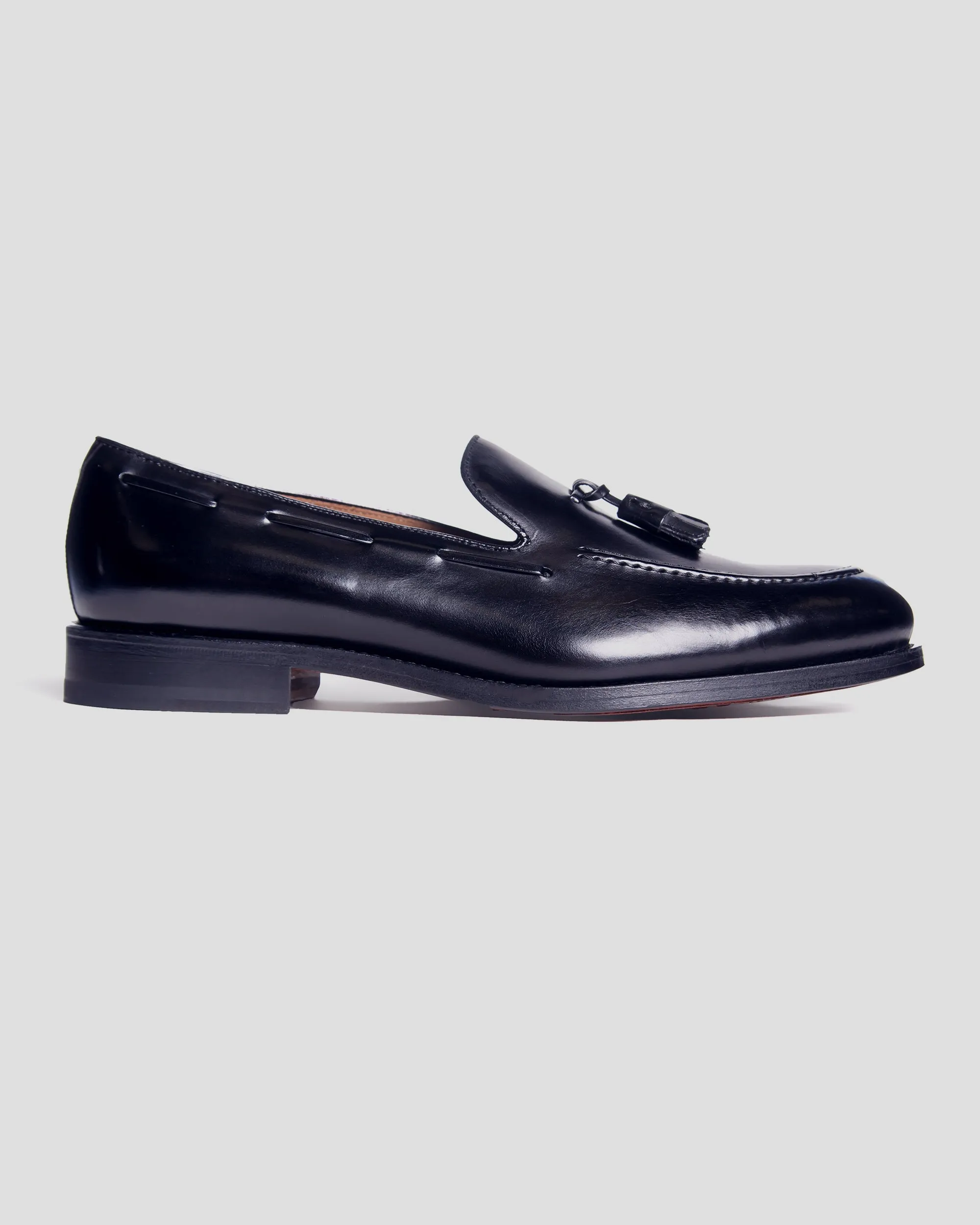 SG Newton Tassel Loafer – Black sold by Southern Gents