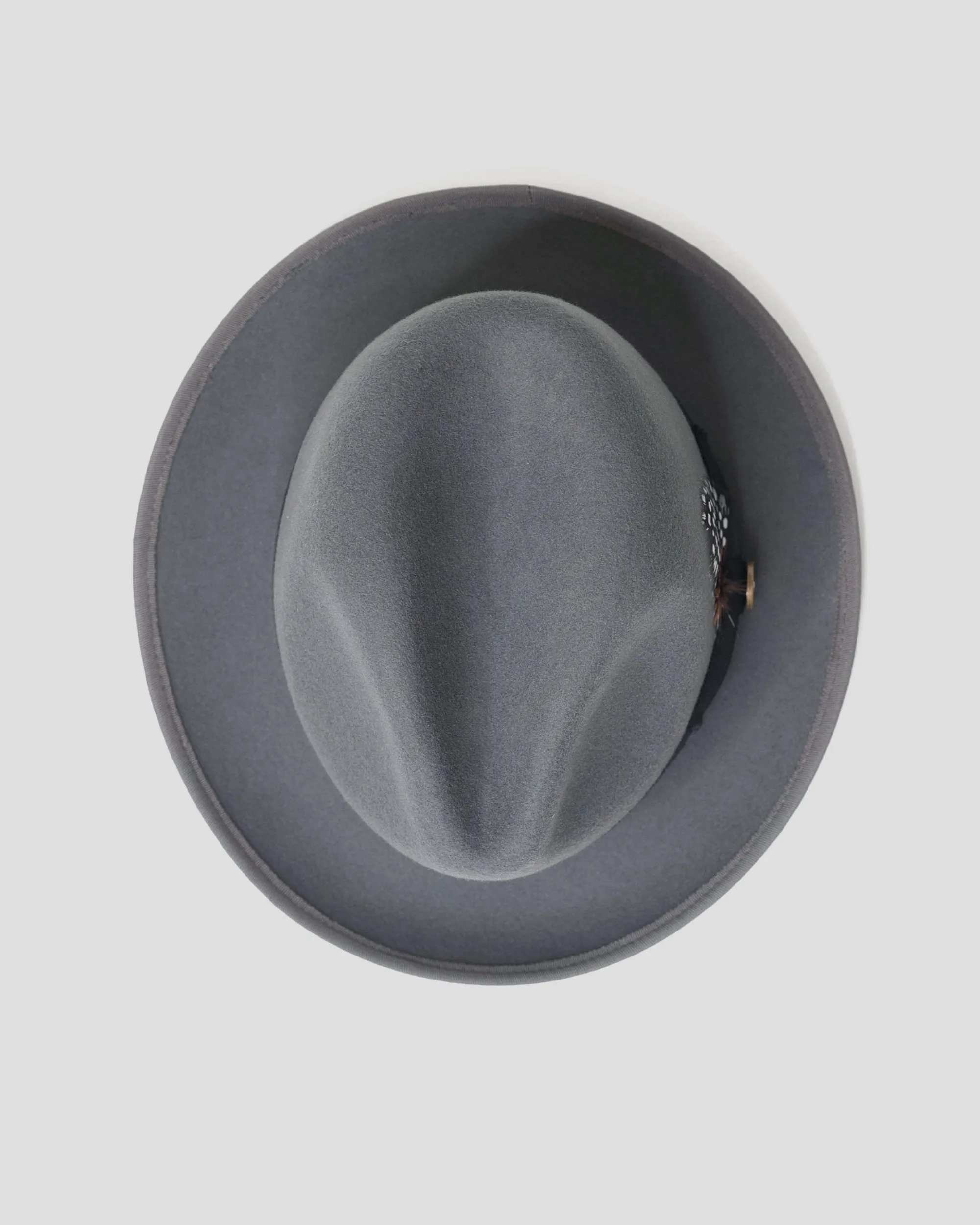 SG Trilby Fedora Hat – Grey sold by Southern Gents product image thumbnail 4