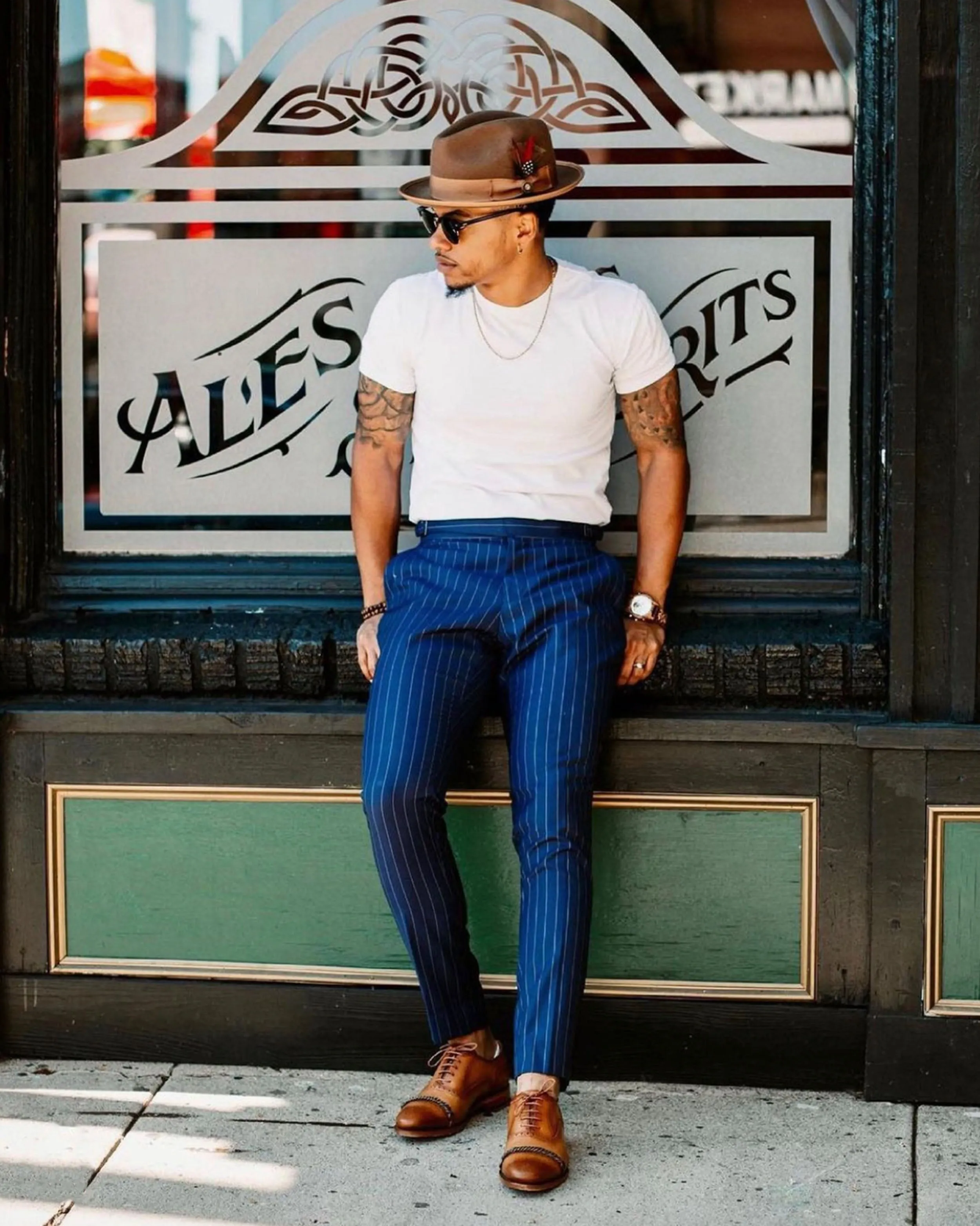 SG Trilby Fedora Hat – Brown sold by Southern Gents product image thumbnail 3