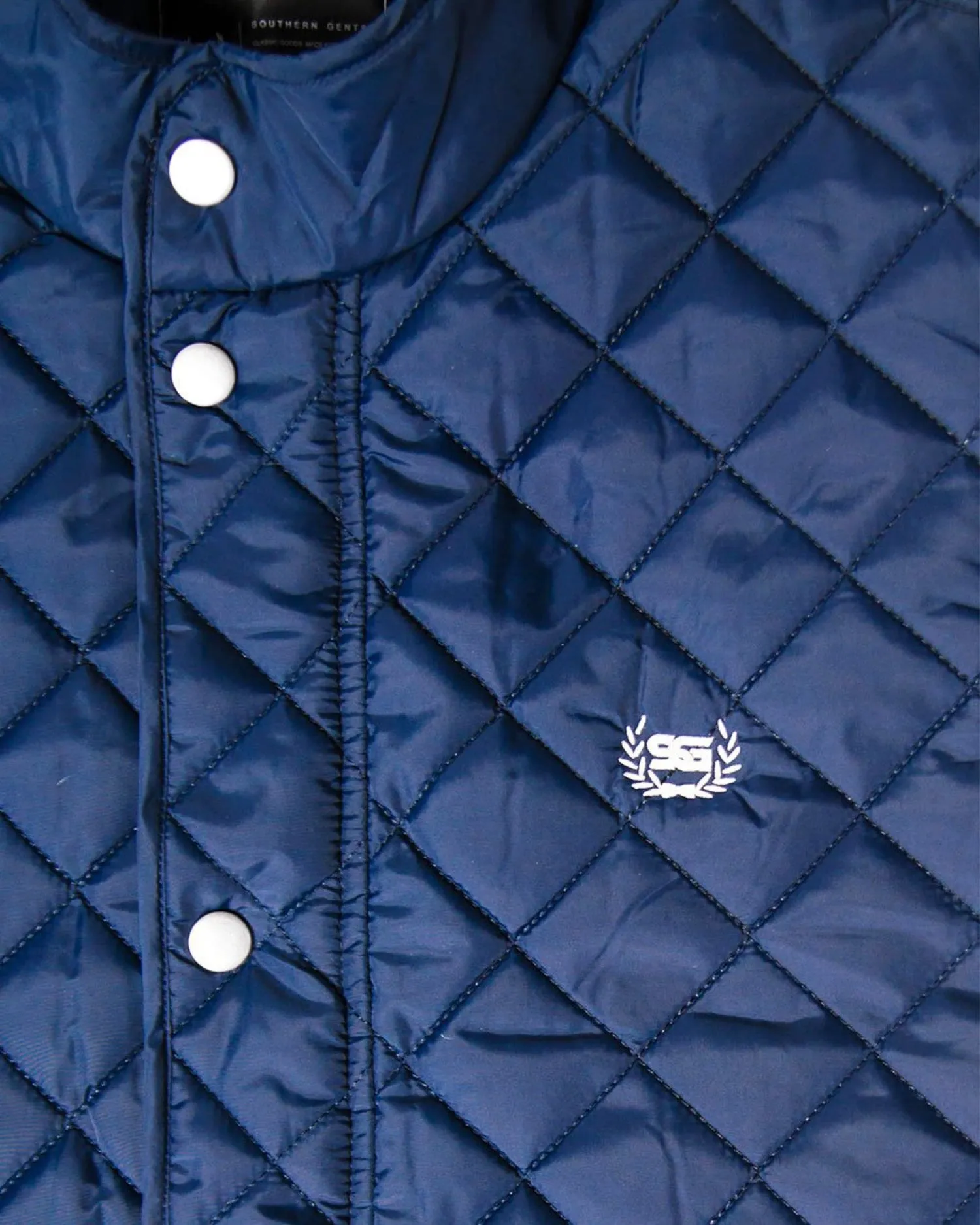 SG Quilted Vest - Navy sold by Southern Gents product image thumbnail 5