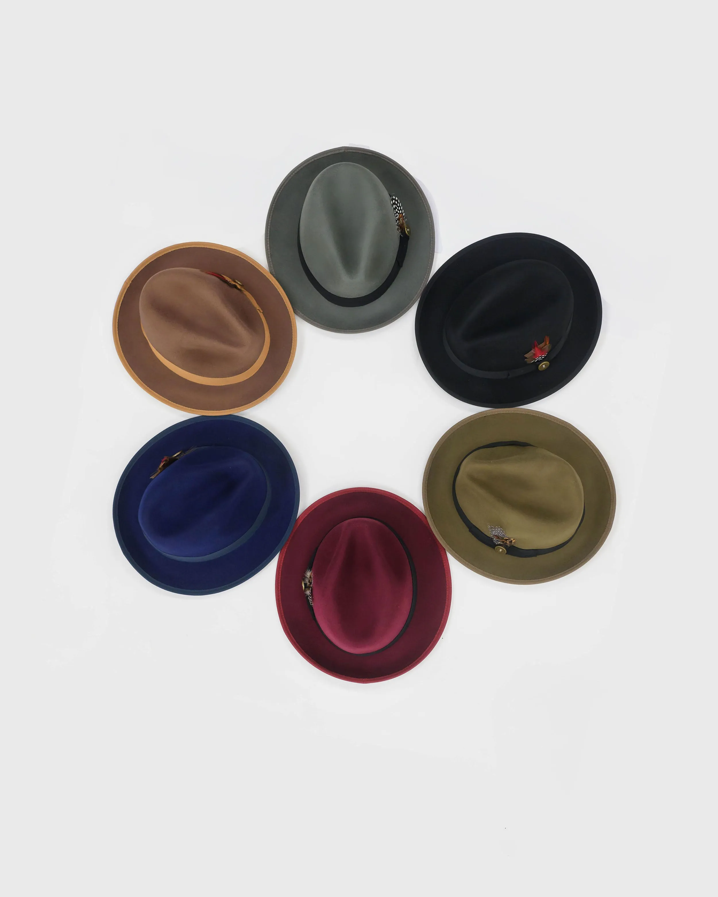 SG Trilby Fedora Hat – Navy sold by Southern Gents product image thumbnail 4