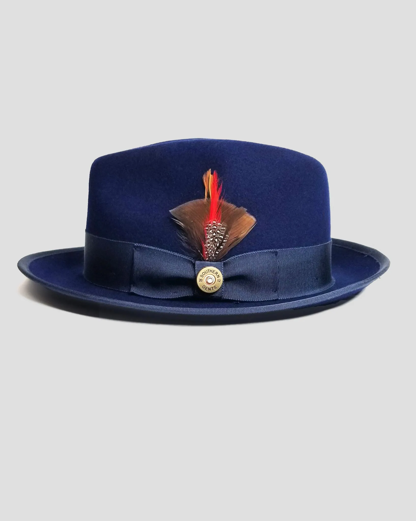 SG Trilby Fedora Hat – Navy sold by Southern Gents