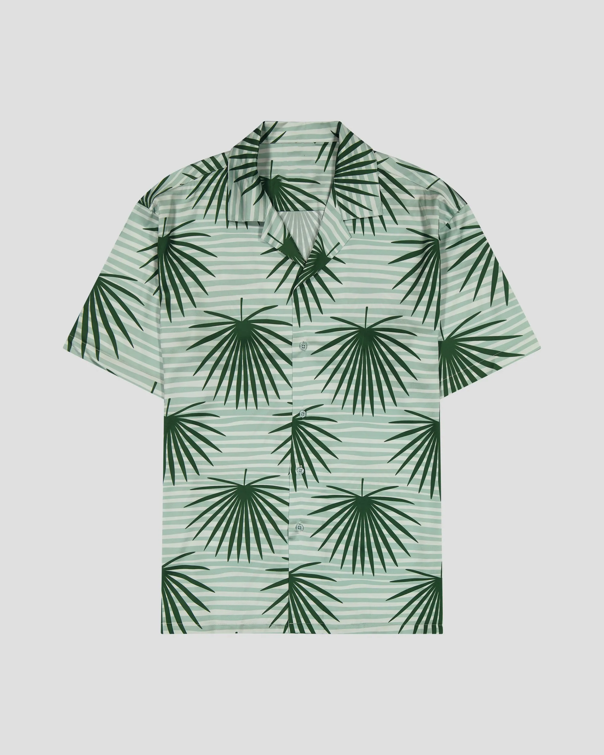 SG Camp Collar Shirt - Green Palms sold by Southern Gents