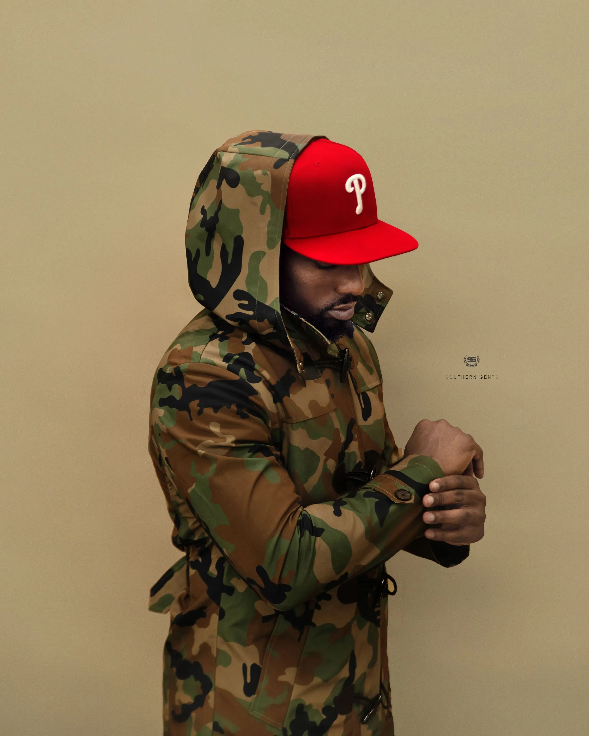 SG Toggle Raincoat - Camo V2 sold by Southern Gents product image thumbnail 3