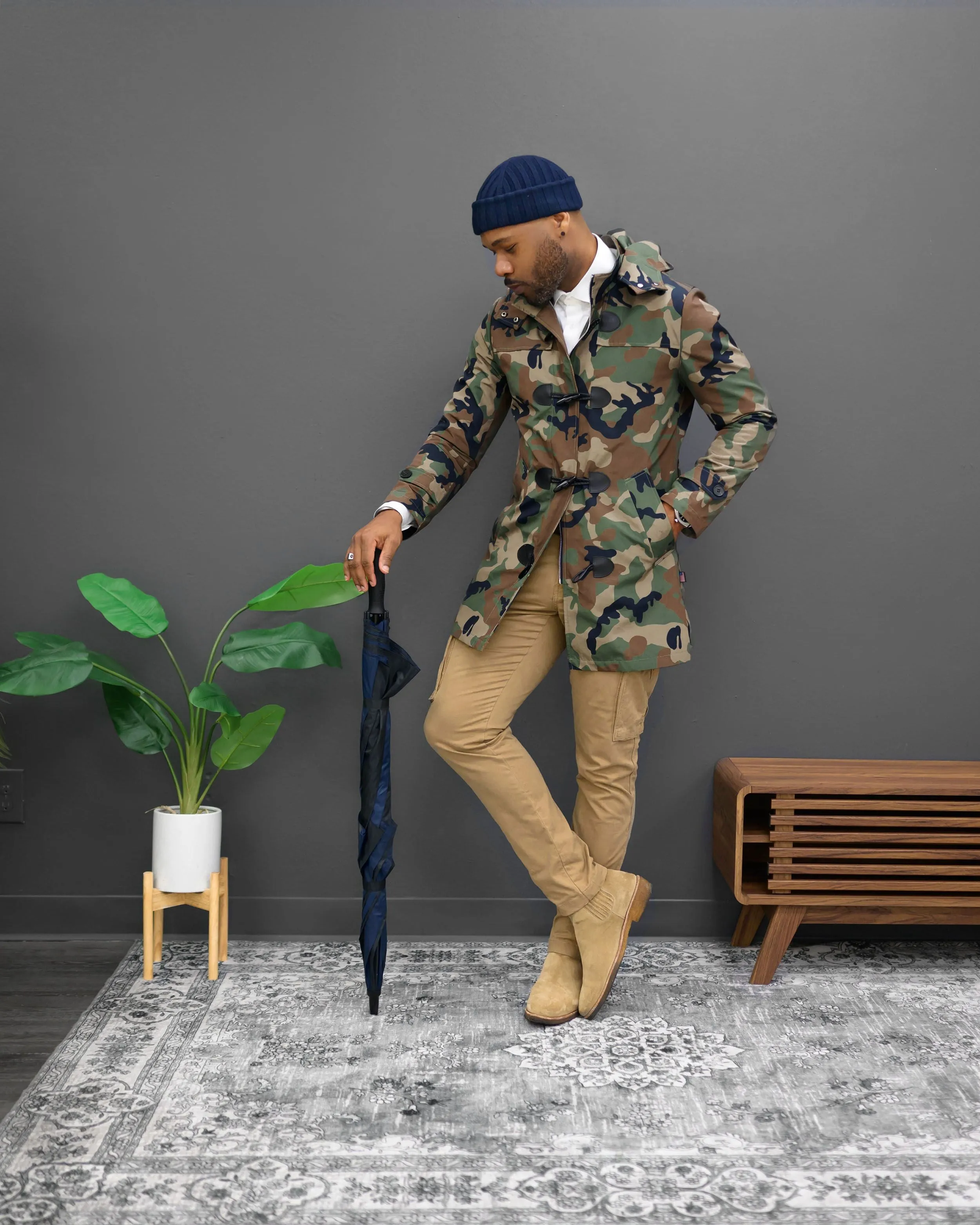 SG Toggle Raincoat - Camo V2 sold by Southern Gents product image thumbnail 2