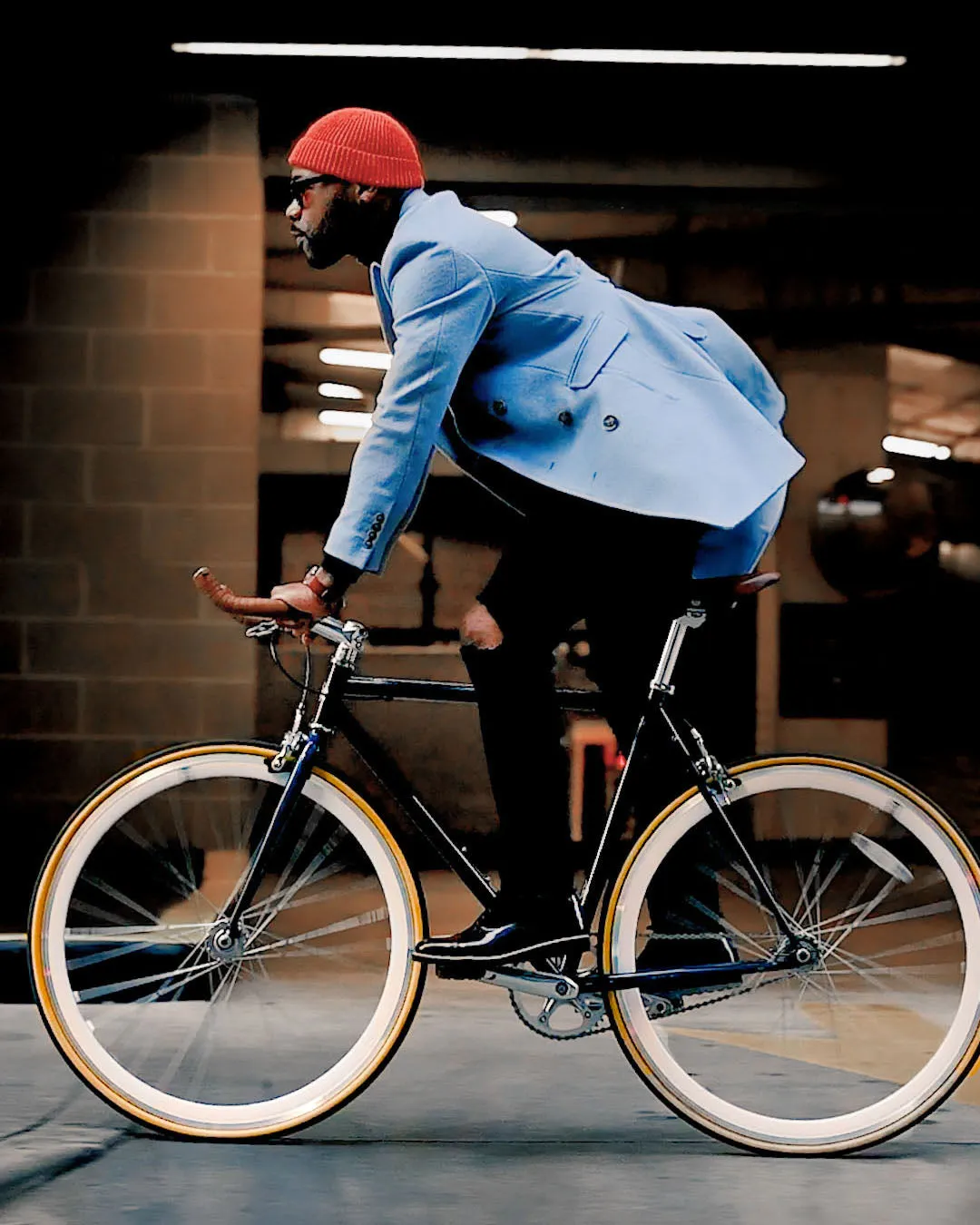 SG Men's Anniversary V Double Breasted Topcoat – Pastel Blue sold by Southern Gents product image thumbnail 2