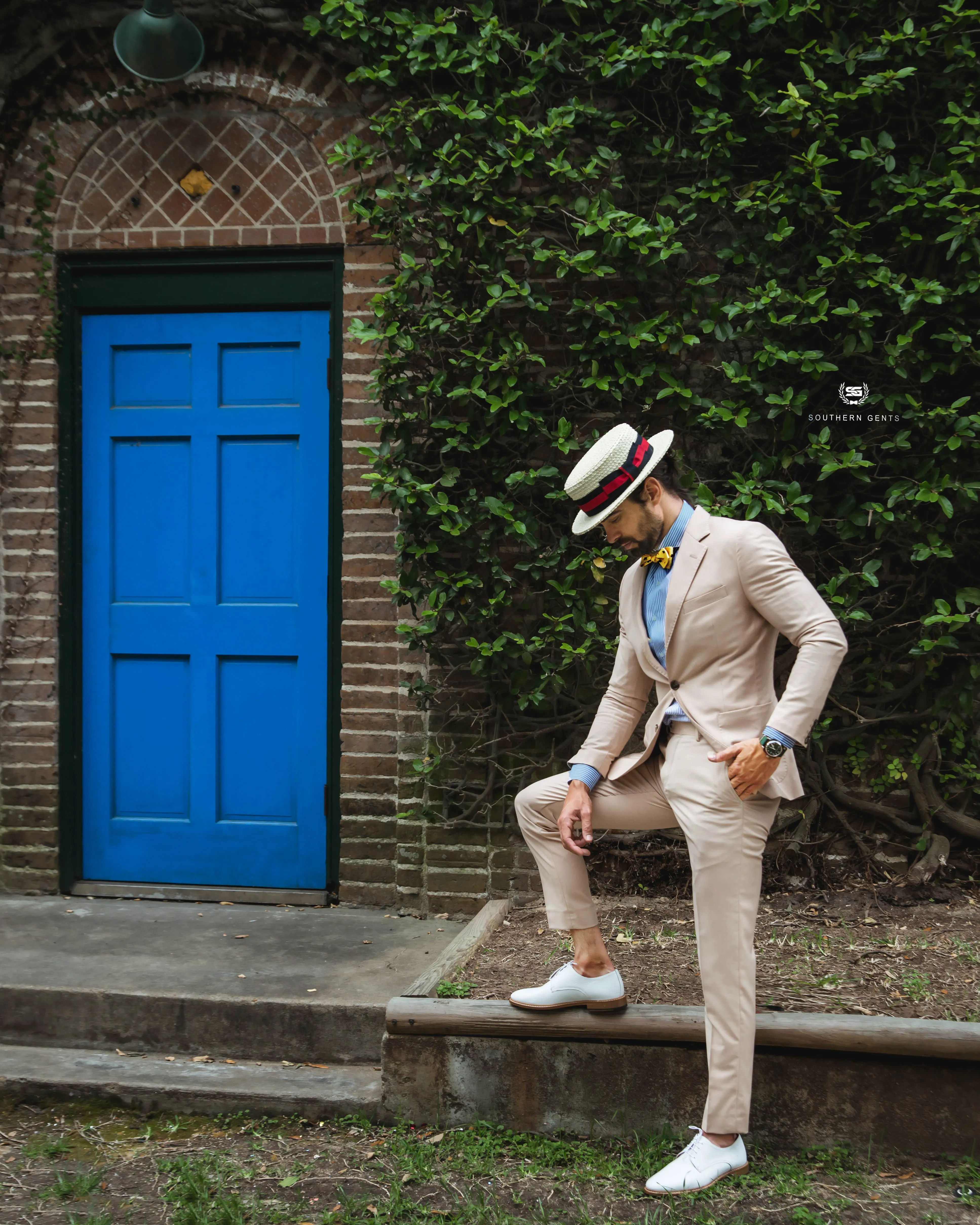 SG Jacob Derby - White sold by Southern Gents product image thumbnail 3