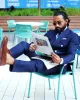 SG Double Breasted Blazer – Navy + Ivory Buttons sold by Southern Gents