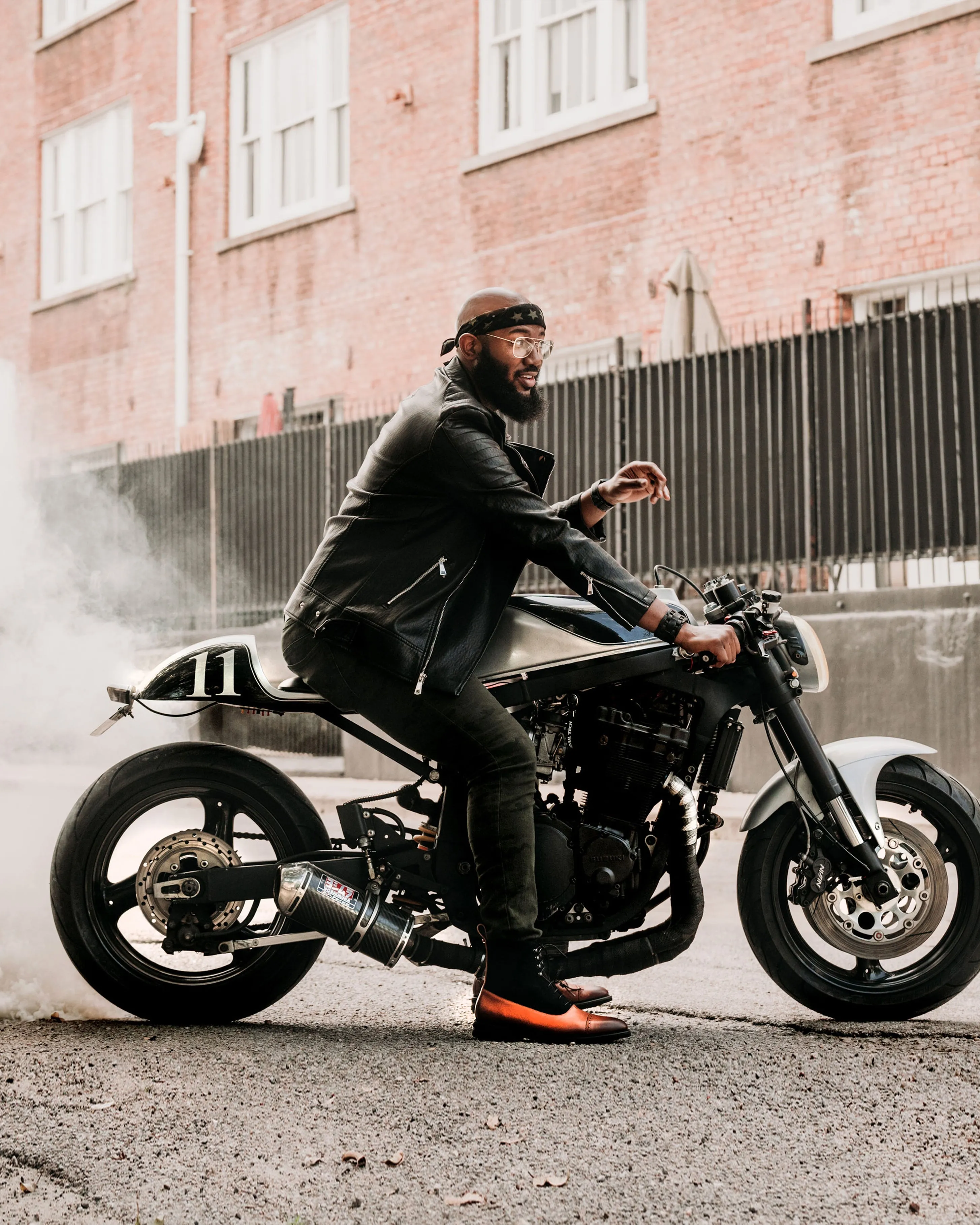 SG Men's Rogue Biker Jacket - Black Stealth sold by Southern Gents product image thumbnail 3