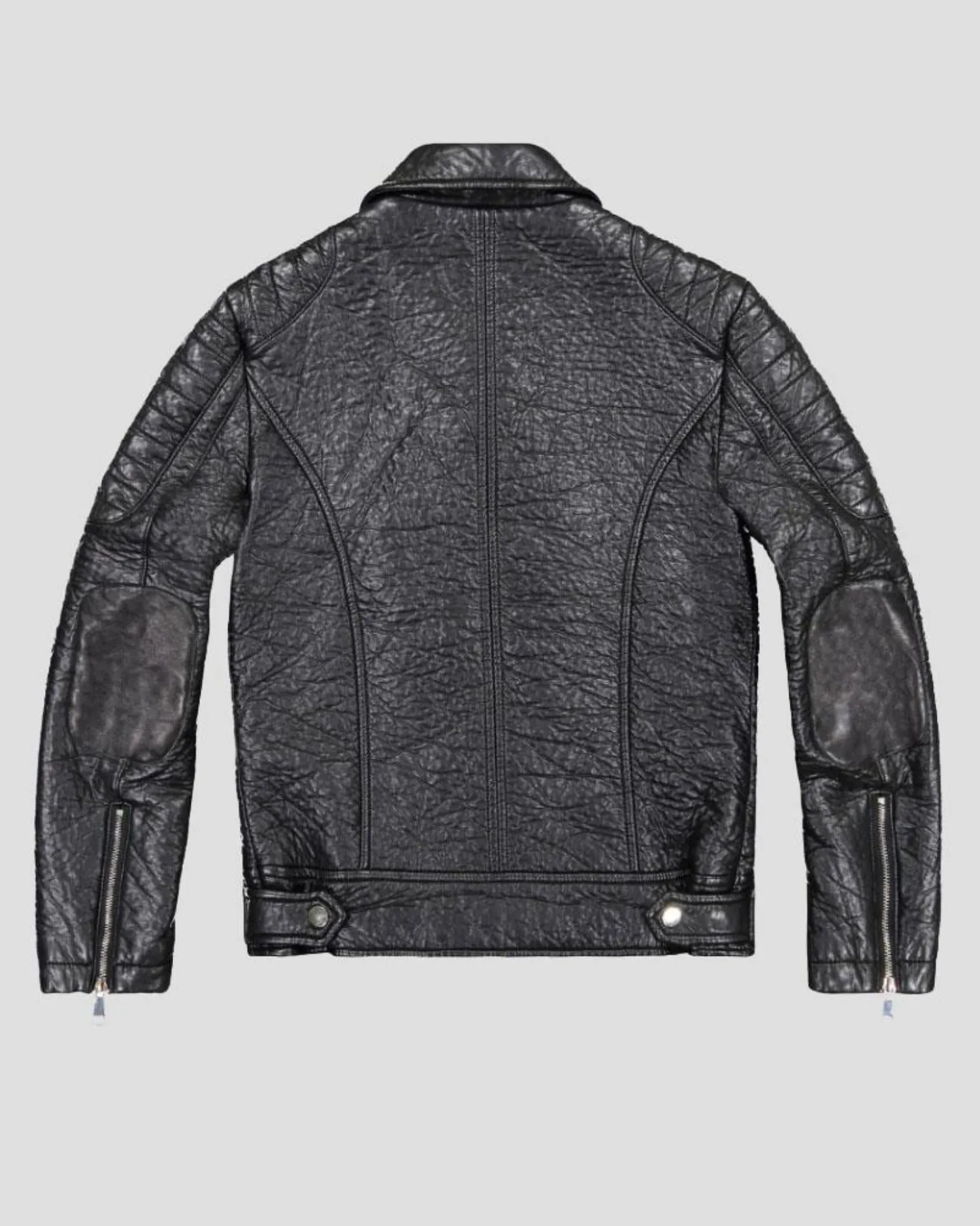 SG Men's Rogue Biker Jacket - Black Stealth sold by Southern Gents product image thumbnail 4