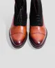 SG Logan High Top Boots V1 - Cognac + Black sold by Southern Gents