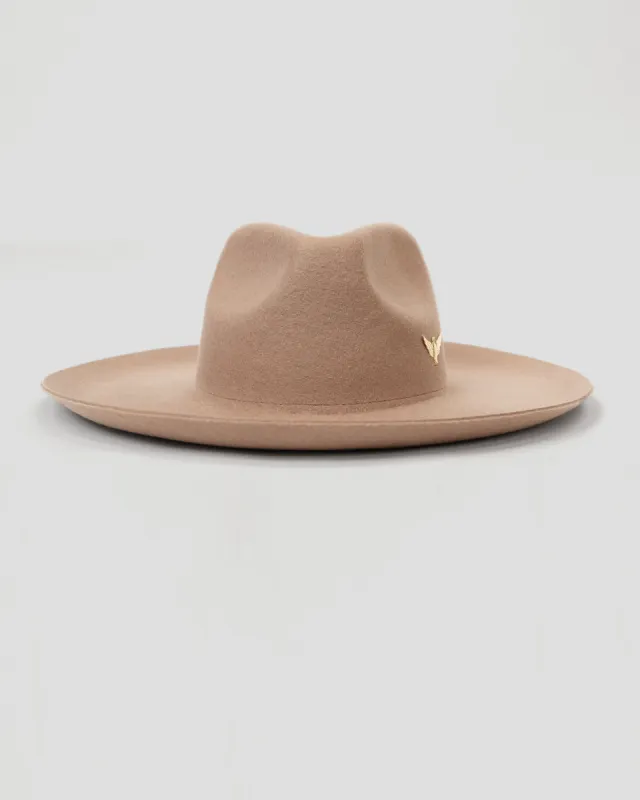 SG Naked Fedora Hat - Camel sold by Southern Gents