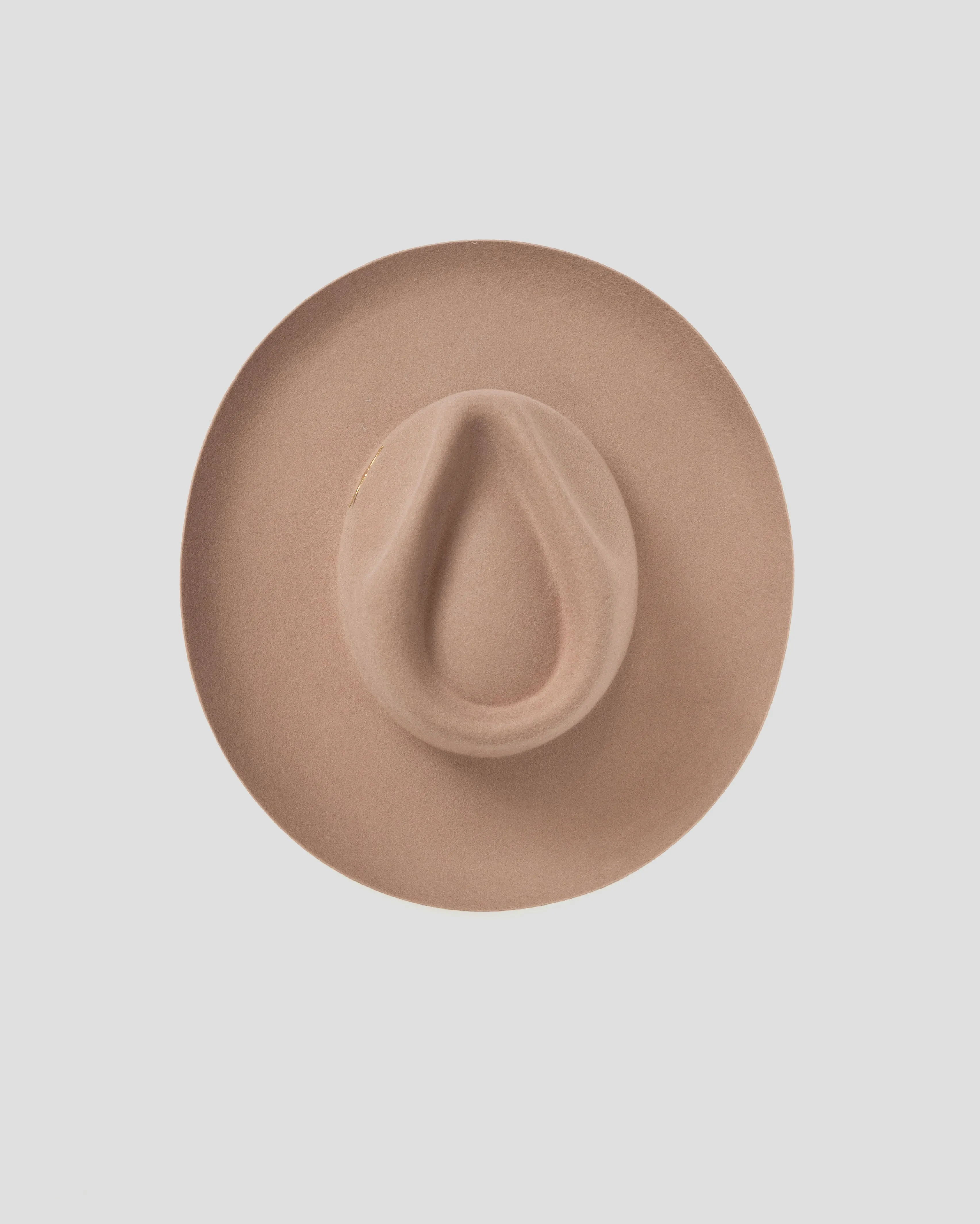 Southern Gents Naked Fedora Hat - Camel sold by Southern Gents product image thumbnail 5