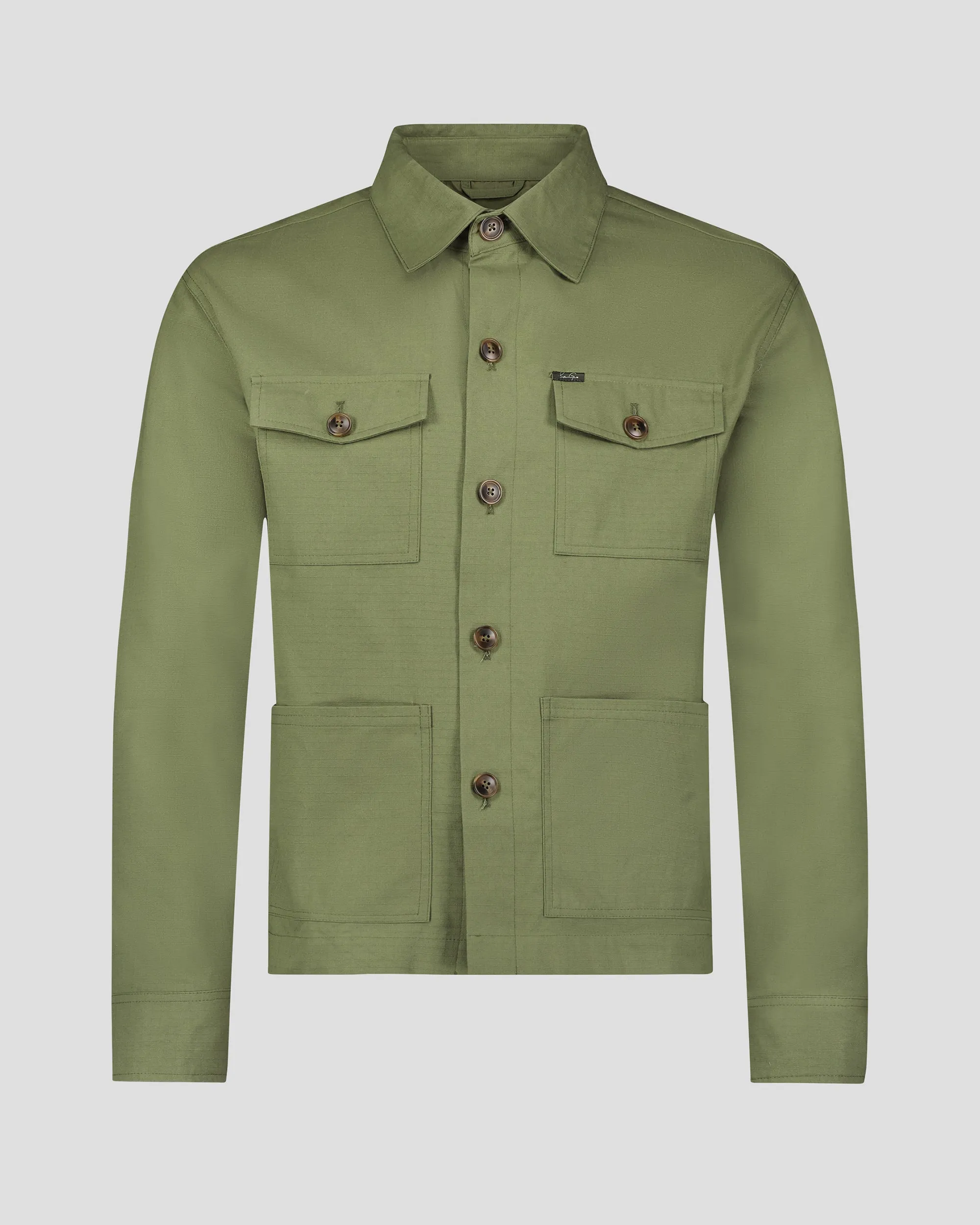 Southern Gents Lightweight Overshirt - Sage sold by Southern Gents