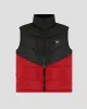 SG Puffer Vest - Black + Red sold by Southern Gents