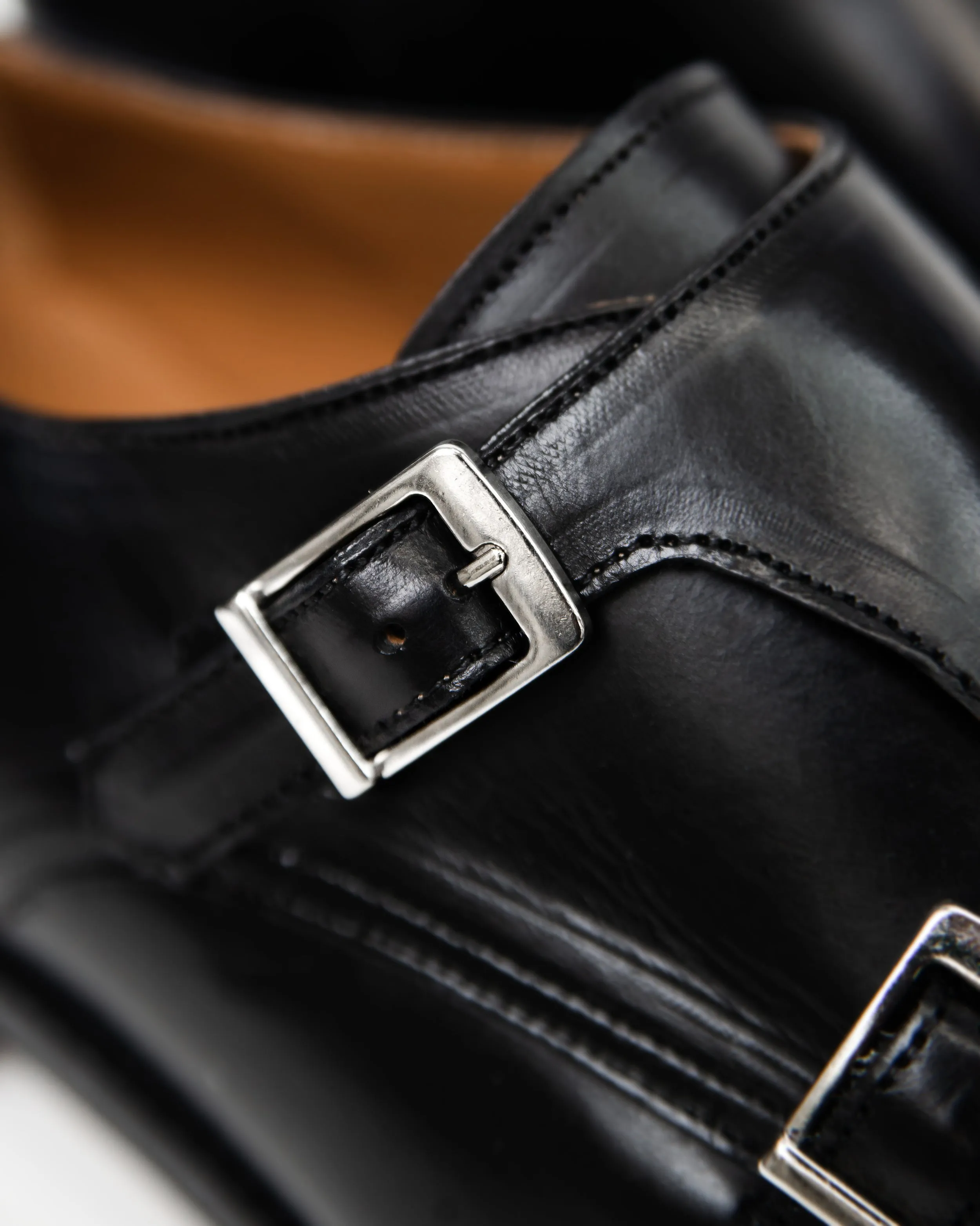 SG Hamilton Double Monkstrap V2 – Black sold by Southern Gents product image thumbnail 3