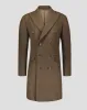 SG Men's Anniversary V Double Breasted Topcoat – Olive sold by Southern Gents
