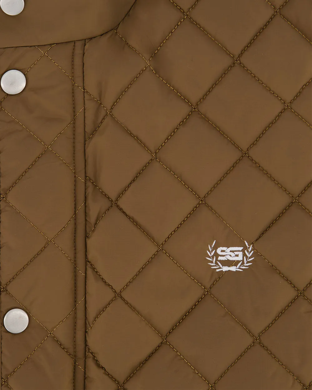 SG Quilted Vest - Bronze sold by Southern Gents product image thumbnail 2