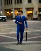 SG Single Breasted Blazer – True Blue sold by Southern Gents