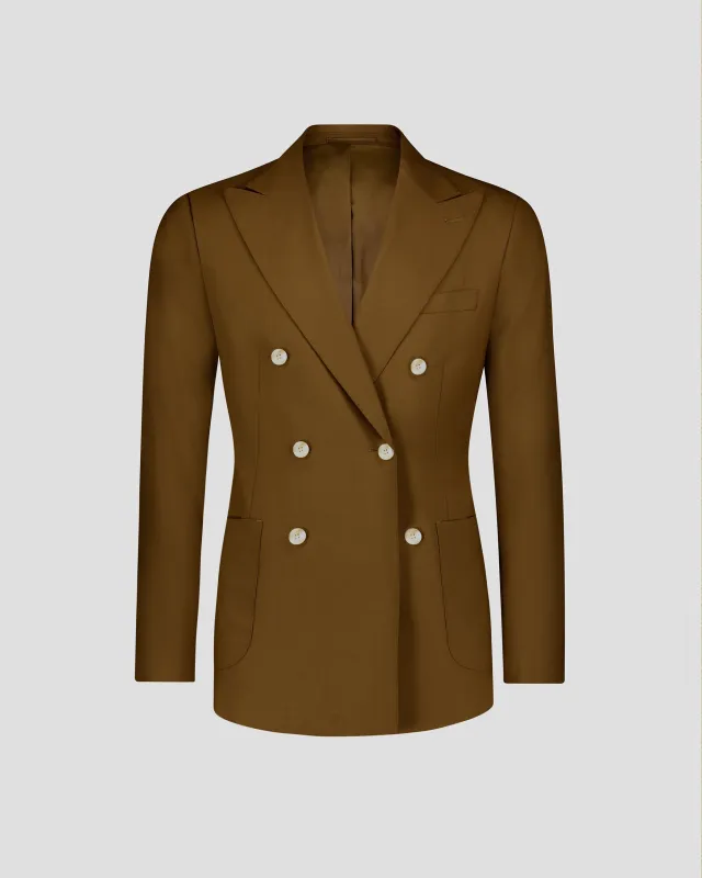 SG Double Breasted Blazer  – Tobacco sold by Southern Gents