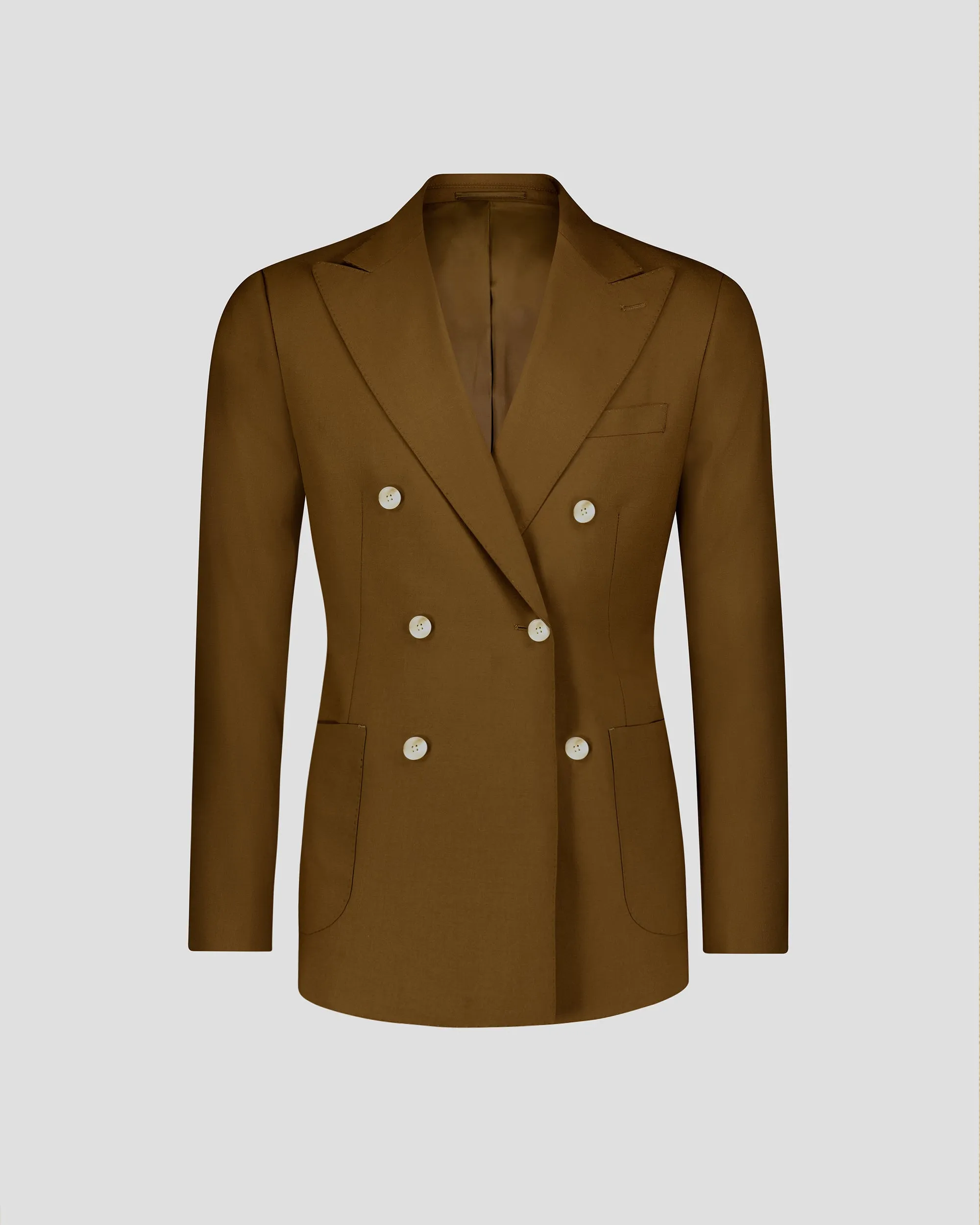 Southern Gents Double Breasted Blazer – Tobacco sold by Southern Gents