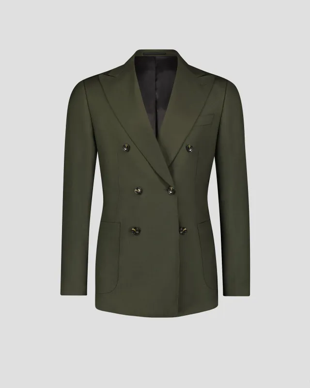 SG Double Breasted Blazer  – Olive sold by Southern Gents