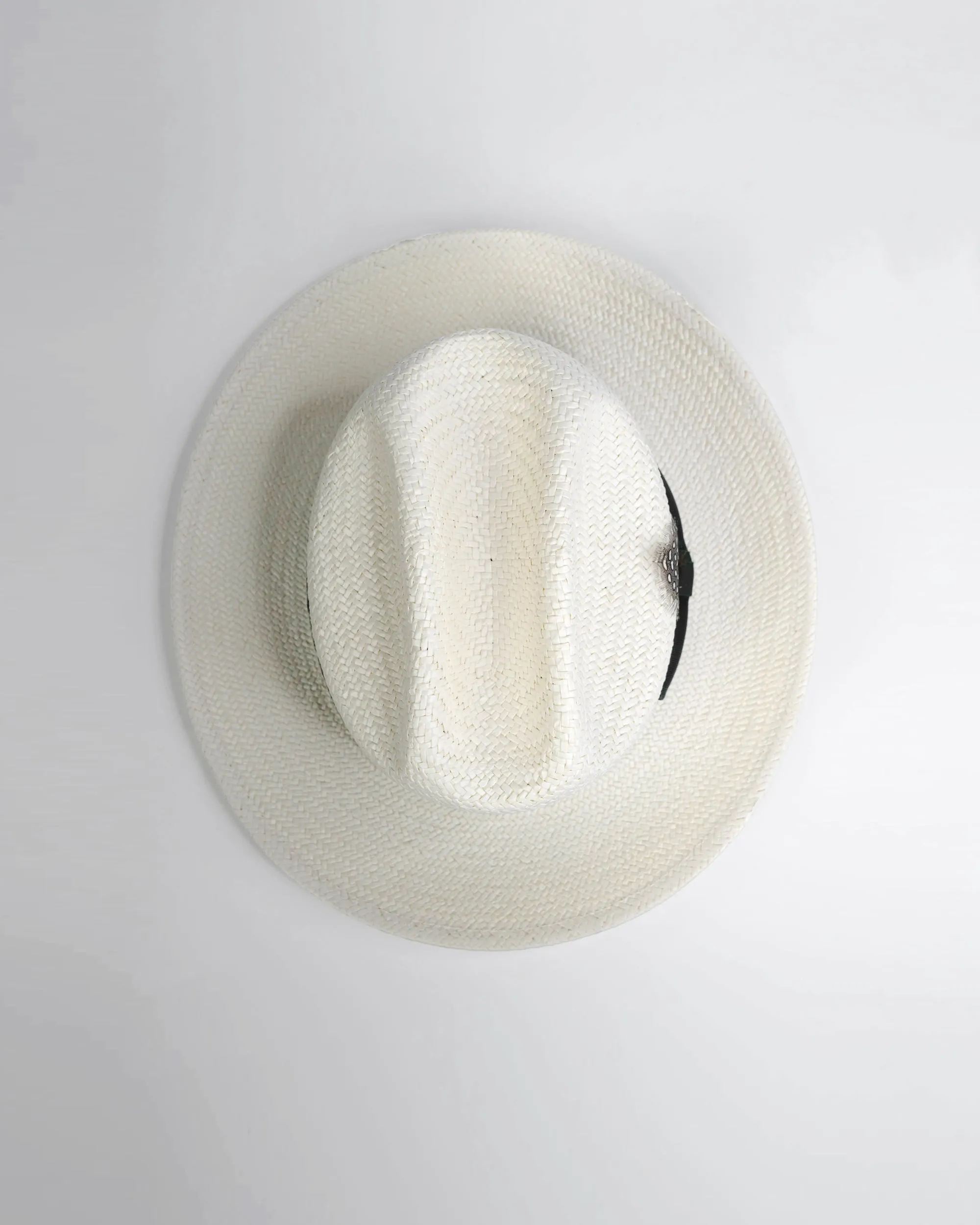SG Miller Ranch Straw Fedora Hat - Ivory sold by Southern Gents product image thumbnail 5