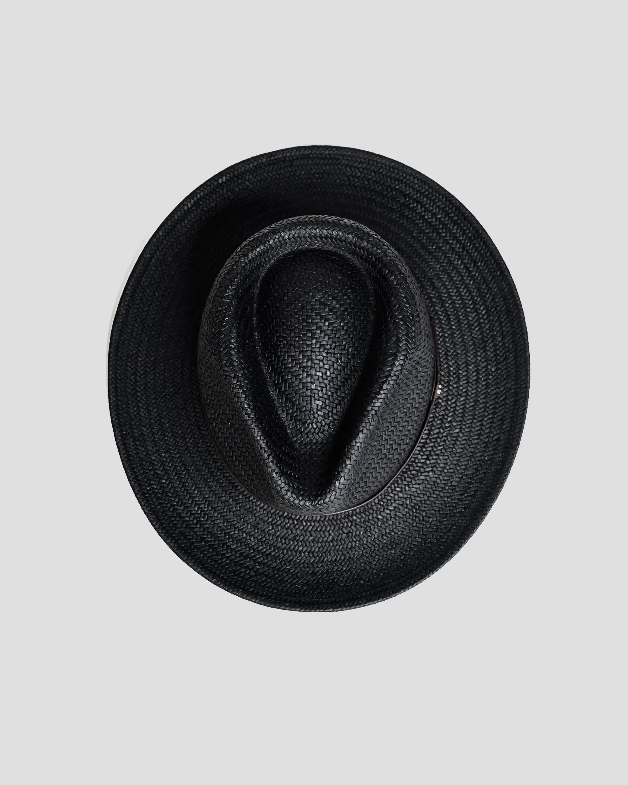 Southern Gents Geoffery Straw Fedora Hat – Black sold by Southern Gents product image thumbnail 2