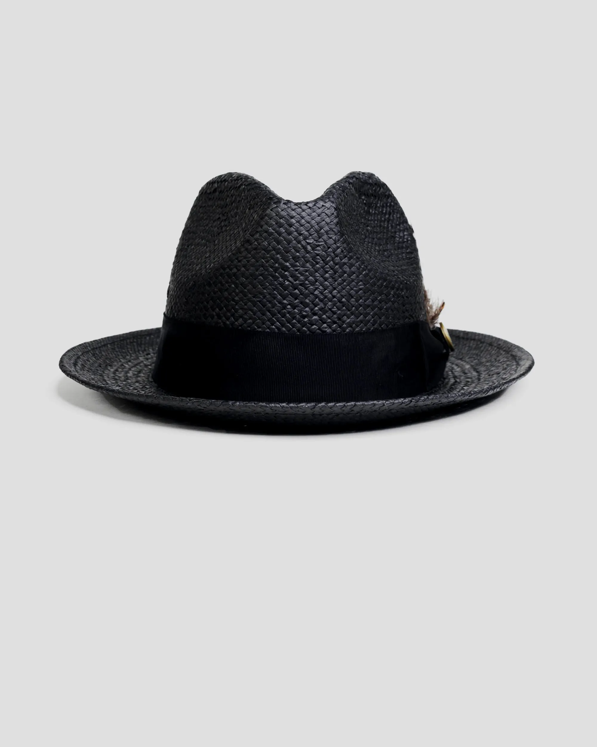 Southern Gents Trilby Fedora Hat – Ebony Straw sold by Southern Gents product image thumbnail 3