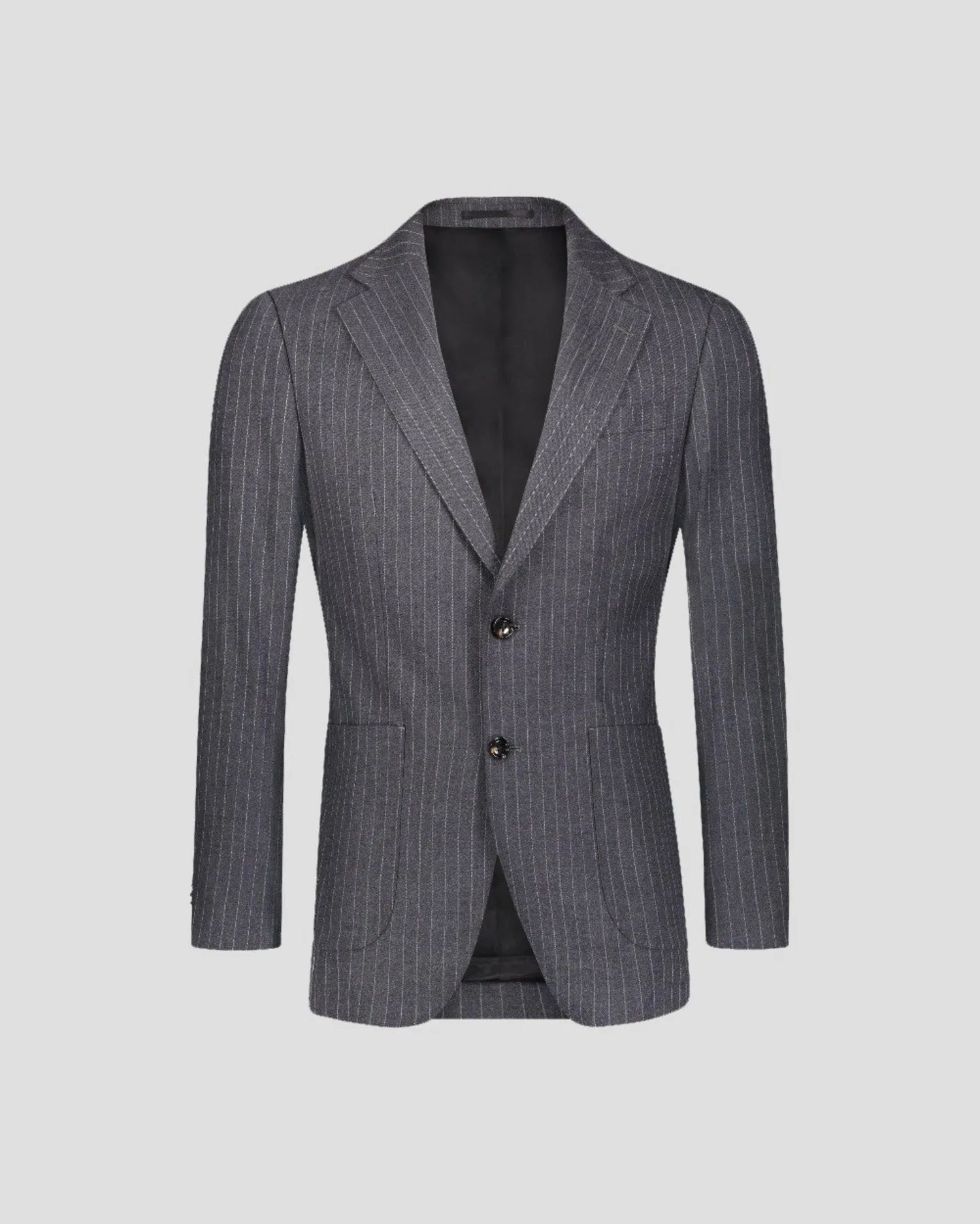 SG Single Breasted Blazer – Charcoal Pinstripe sold by Southern Gents