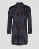 SG Car Coat – Royale + Coffee Plaid sold by Southern Gents