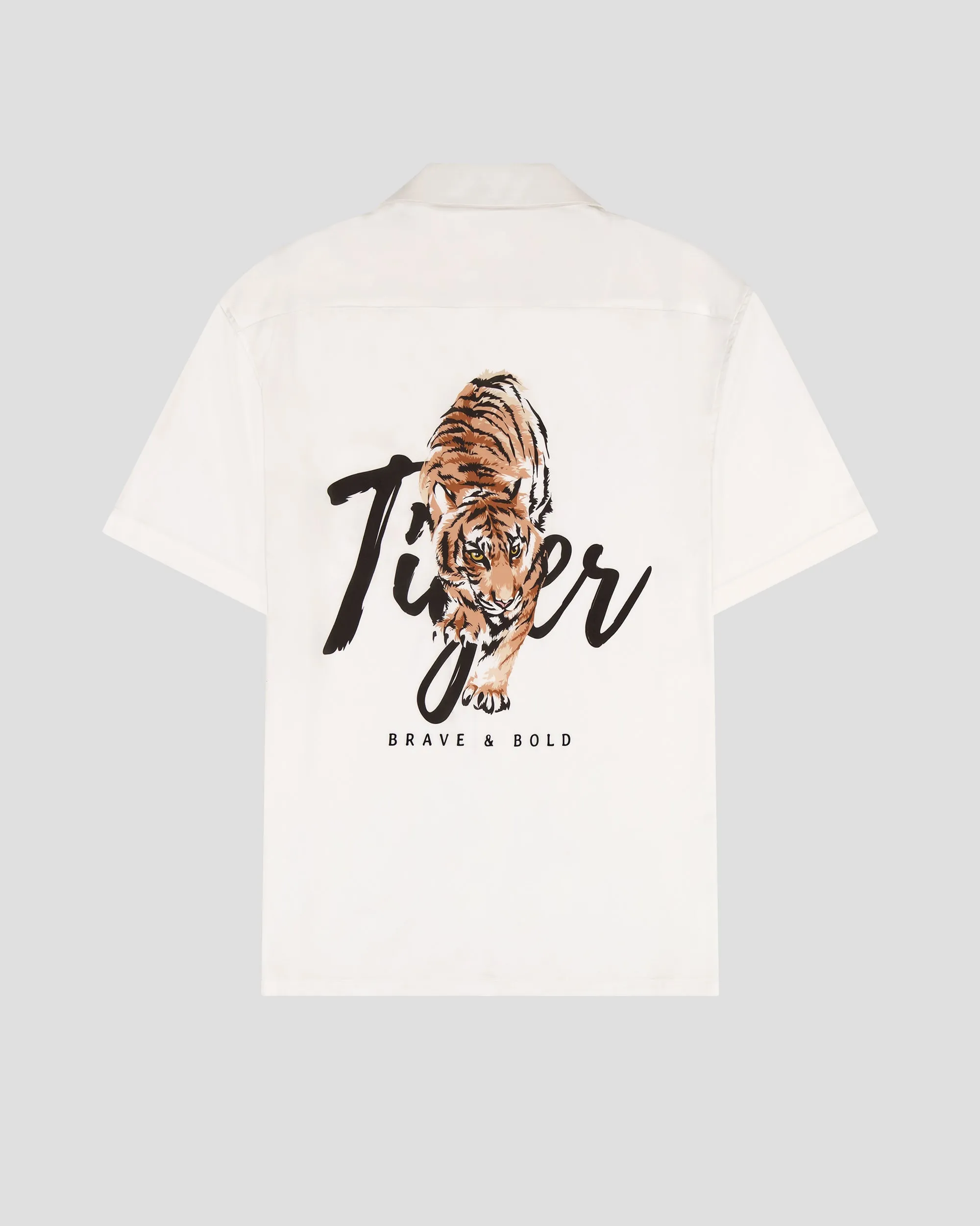 SG Camp Collar Shirt - White Tiger sold by Southern Gents