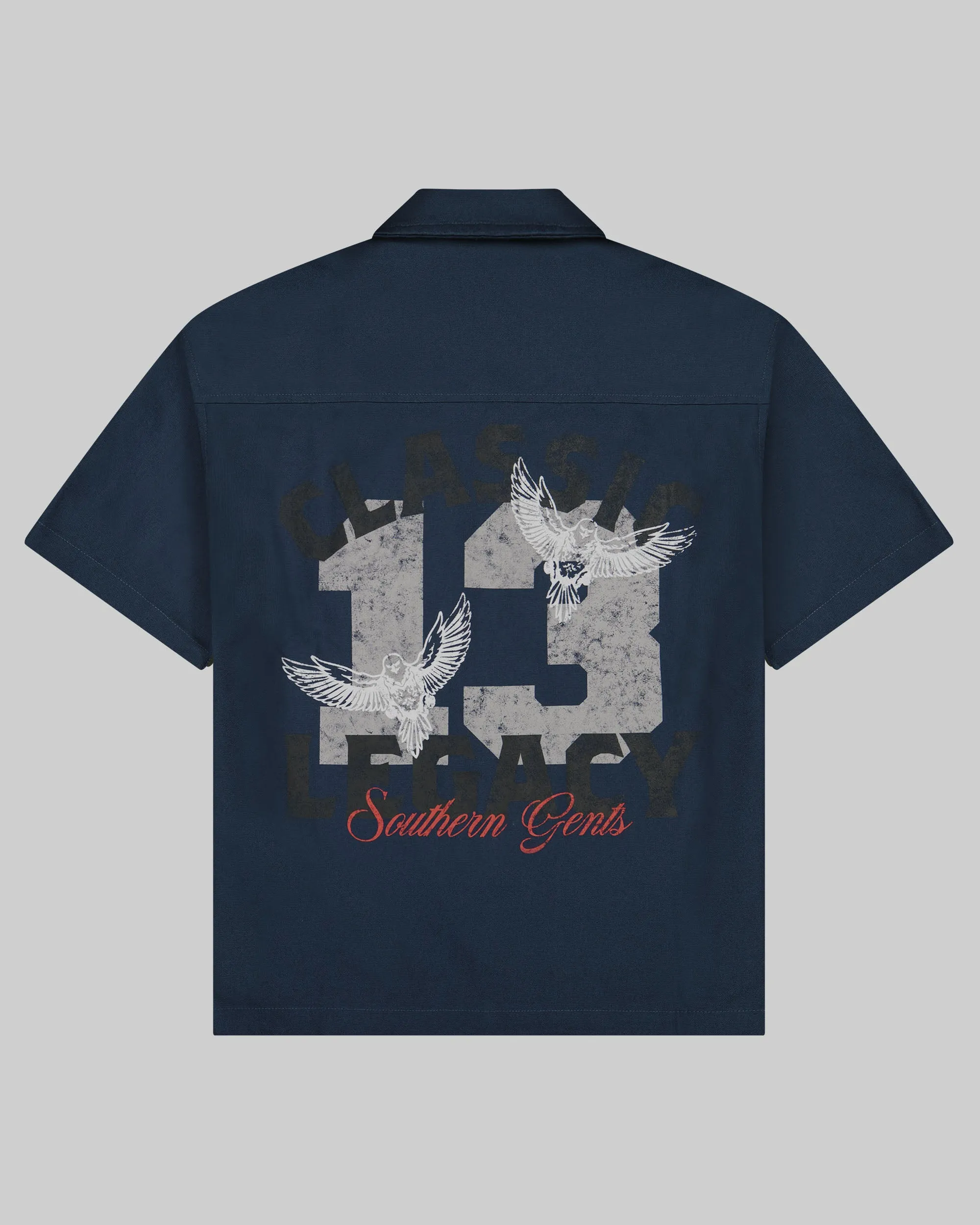 Southern Gents Utility Work Shirt - Navy sold by Southern Gents product image thumbnail 4