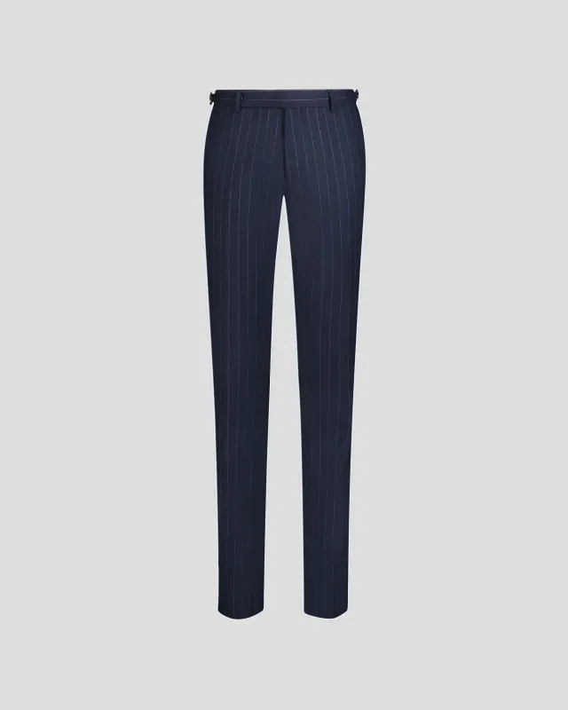 Southern Gents Dress Trouser - Navy Pinstripe made by Southern Gents