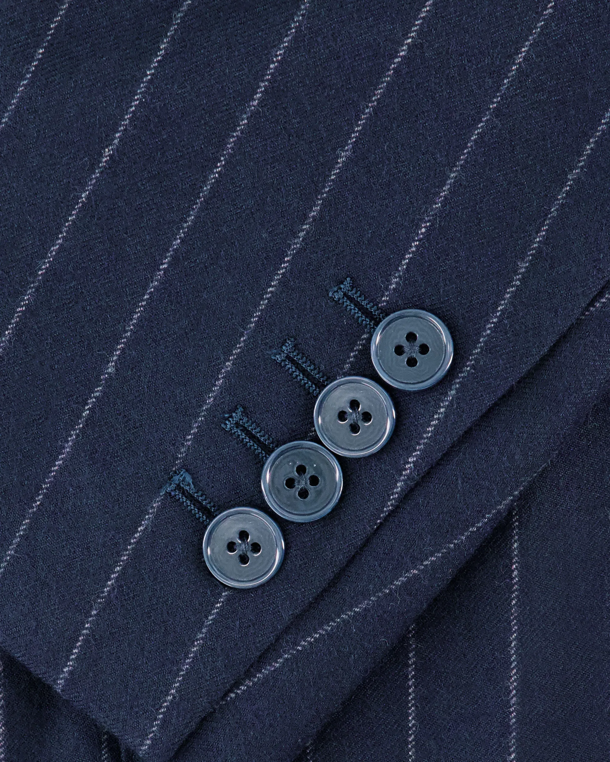 Southern Gents Double Breasted Blazer – Navy Pinstripe sold by Southern Gents product image thumbnail 2