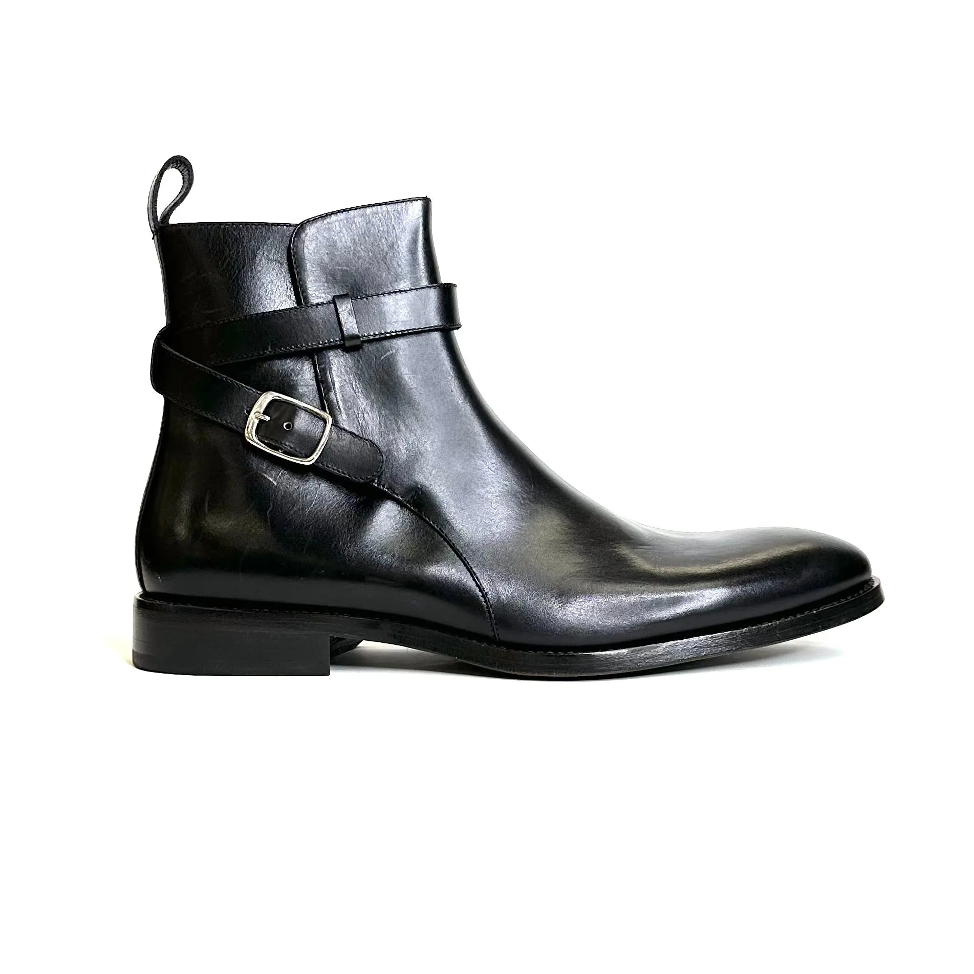 SG SAMPLE Emerson Jodhpur Boot – Black (Final Sale) sold by Southern Gents